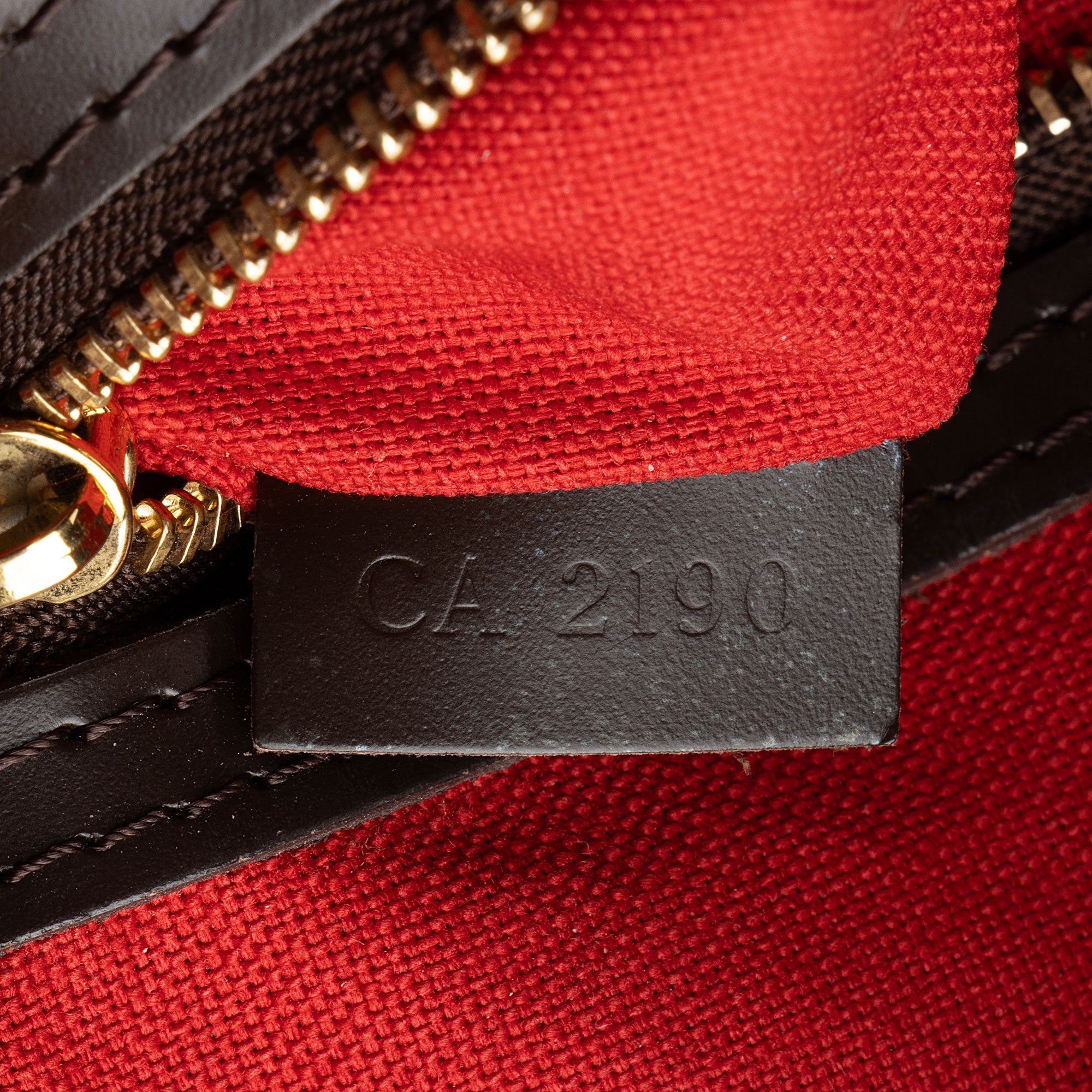 Louis Vuitton Damier Ebene Cabas Rivington Tote (SHF-7zfnCb)