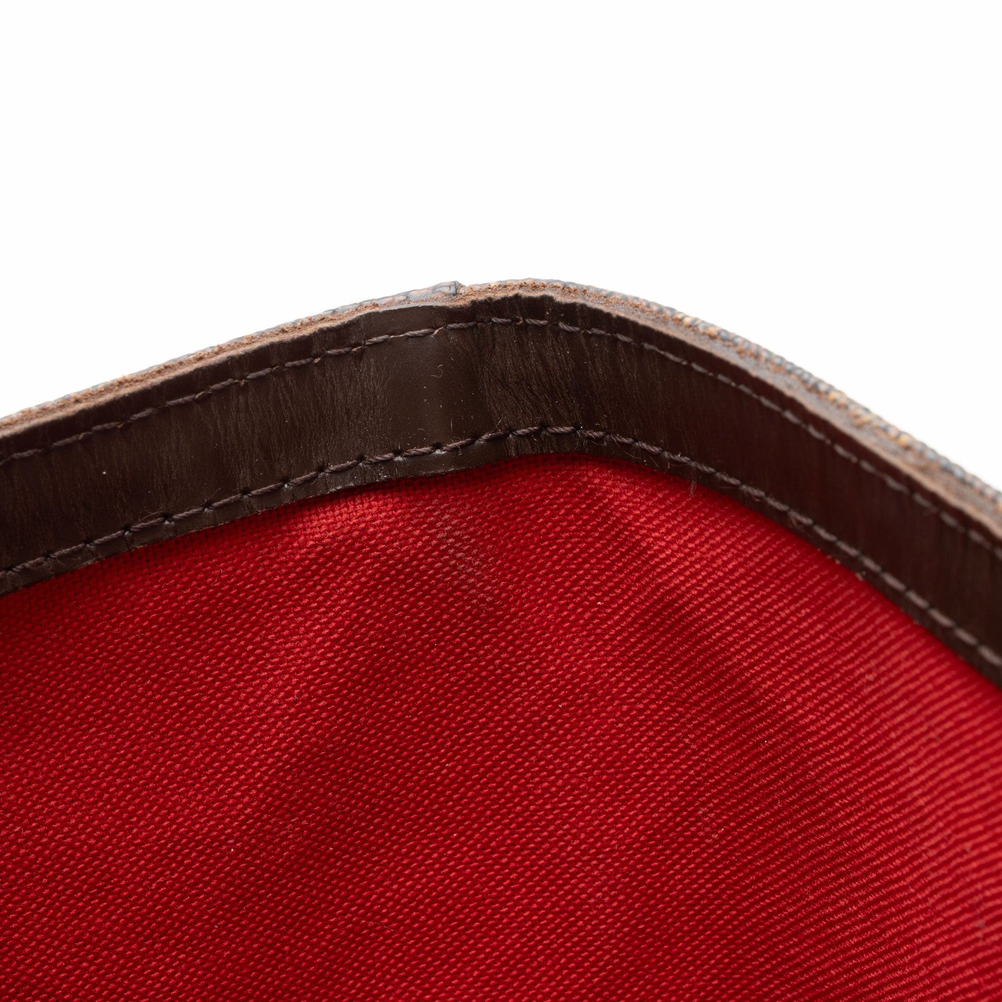 Louis Vuitton Damier Ebene Cabas Rivington Tote (SHF-7zfnCb)