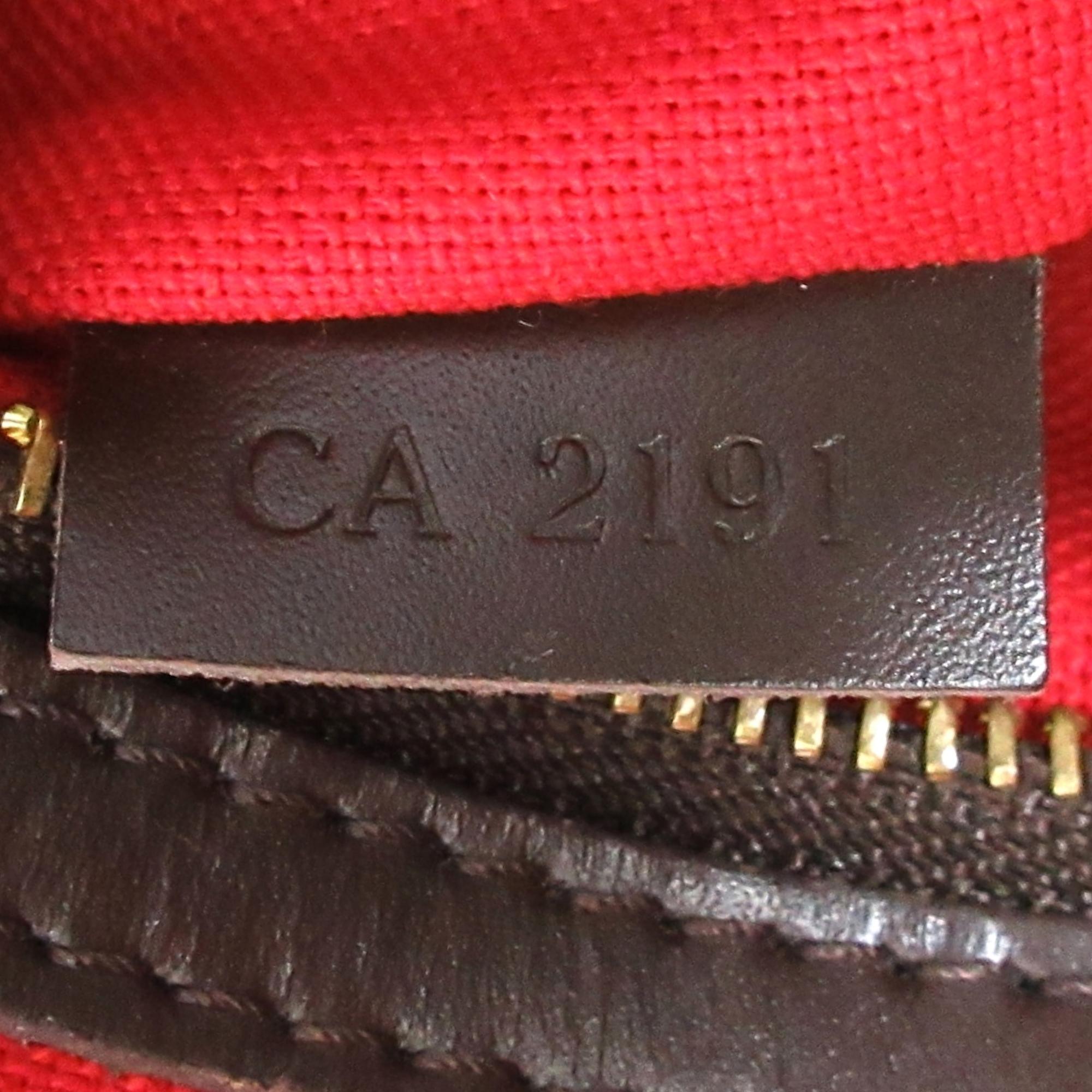 Louis Vuitton Damier Ebene Cabas Rivington (SHG-3gSwYN)