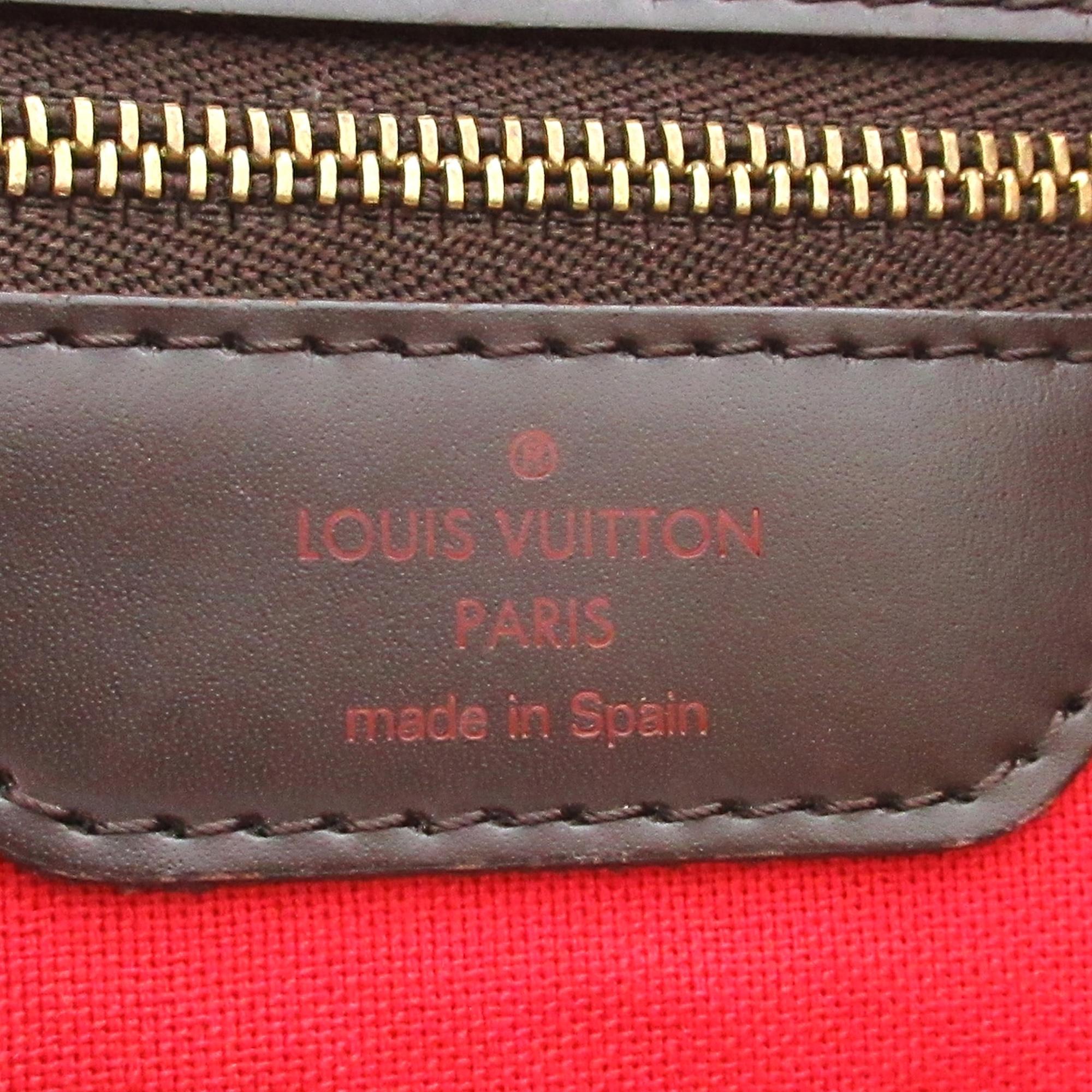 Louis Vuitton Damier Ebene Cabas Rivington (SHG-3gSwYN)