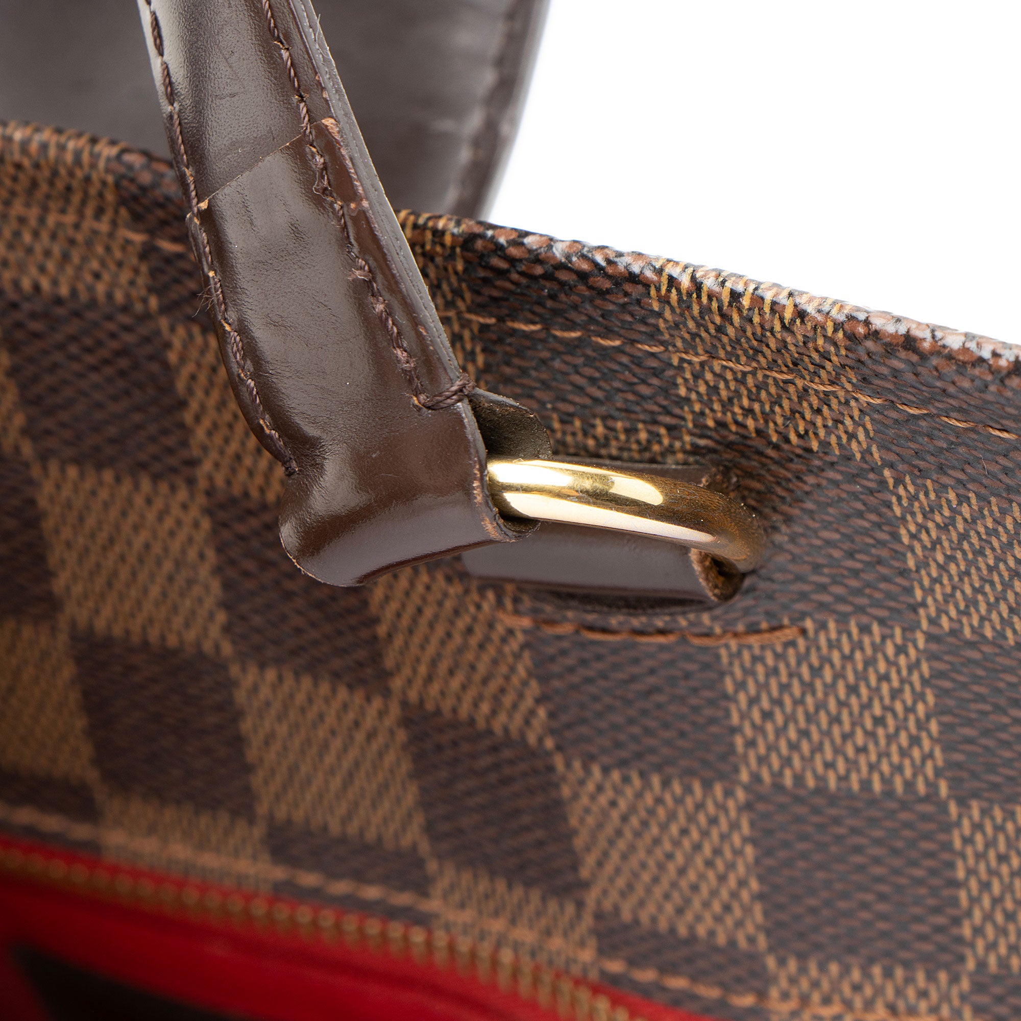 Louis Vuitton Damier Ebene Cabas Rosebery Satchel