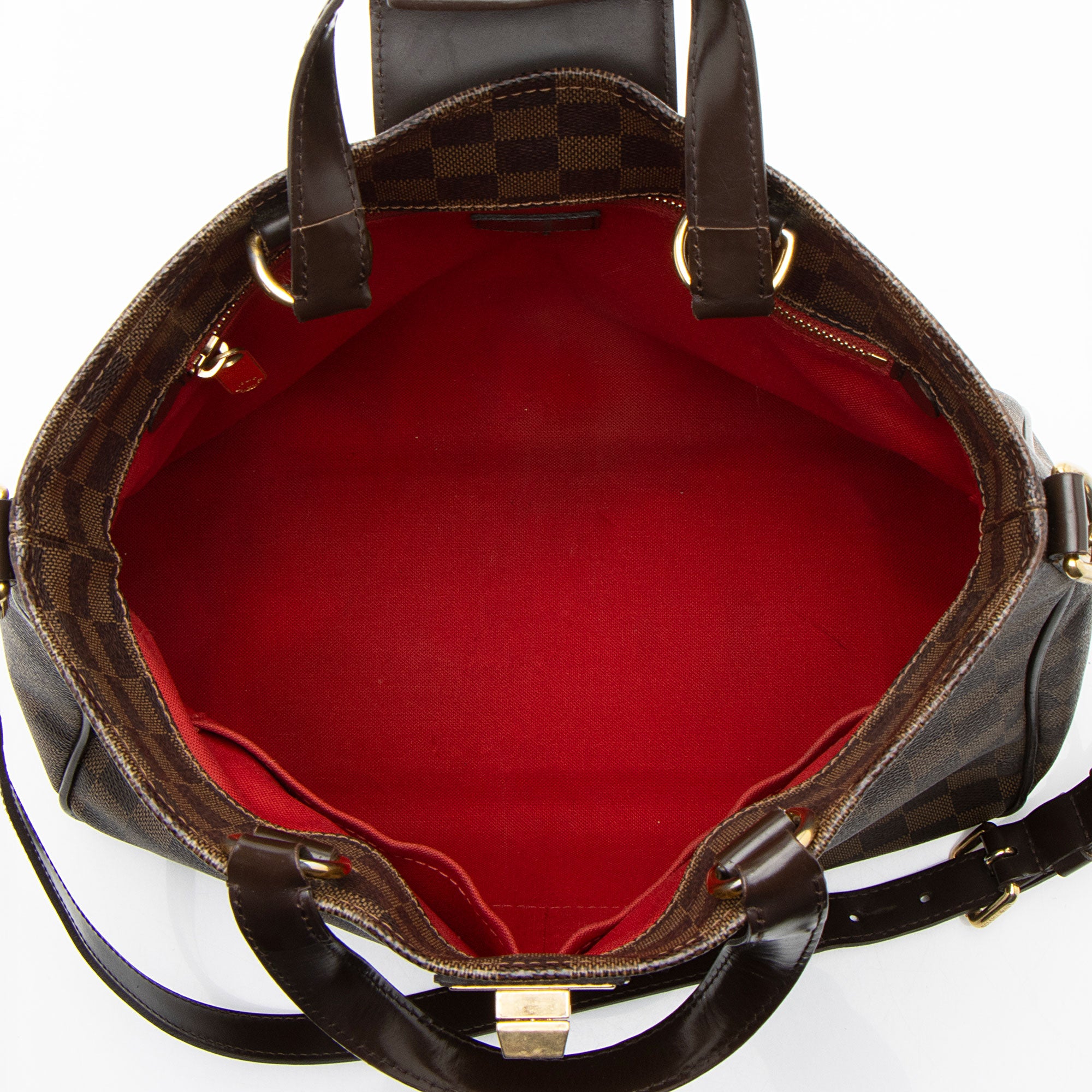 Louis Vuitton Damier Ebene Cabas Rosebery Satchel