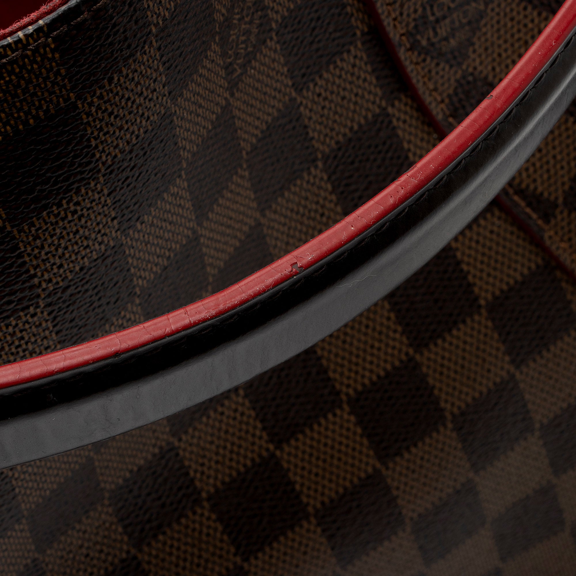Louis Vuitton Damier Ebene Caissa Hobo (SHF-4QYhN7)