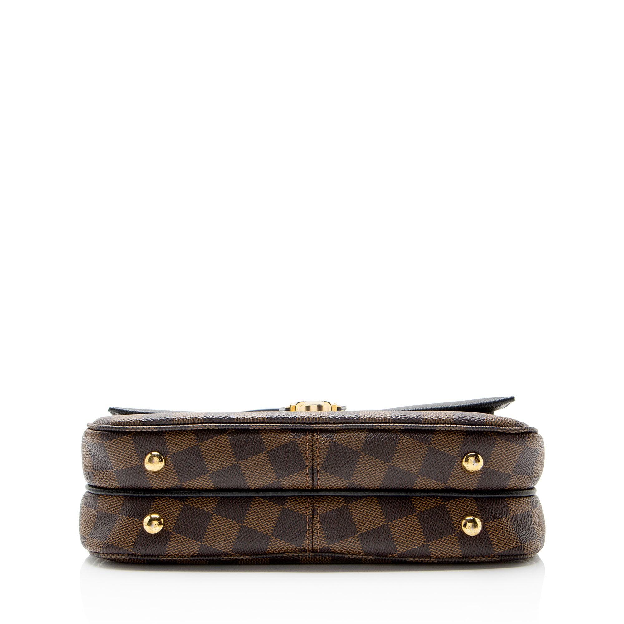 Louis Vuitton Damier Ebene Calfskin Clapton PM Shoulder Bag