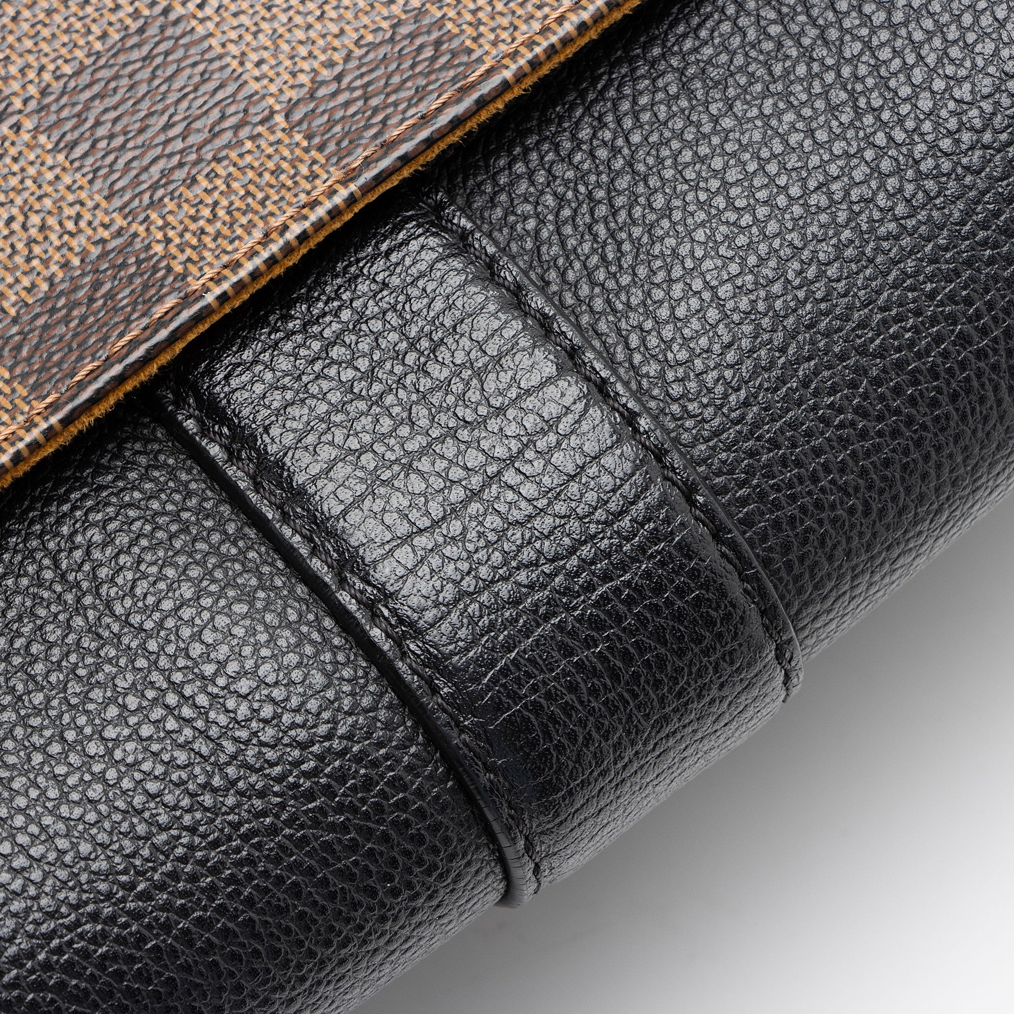Louis Vuitton Damier Ebene Calfskin Clapton PM Shoulder Bag