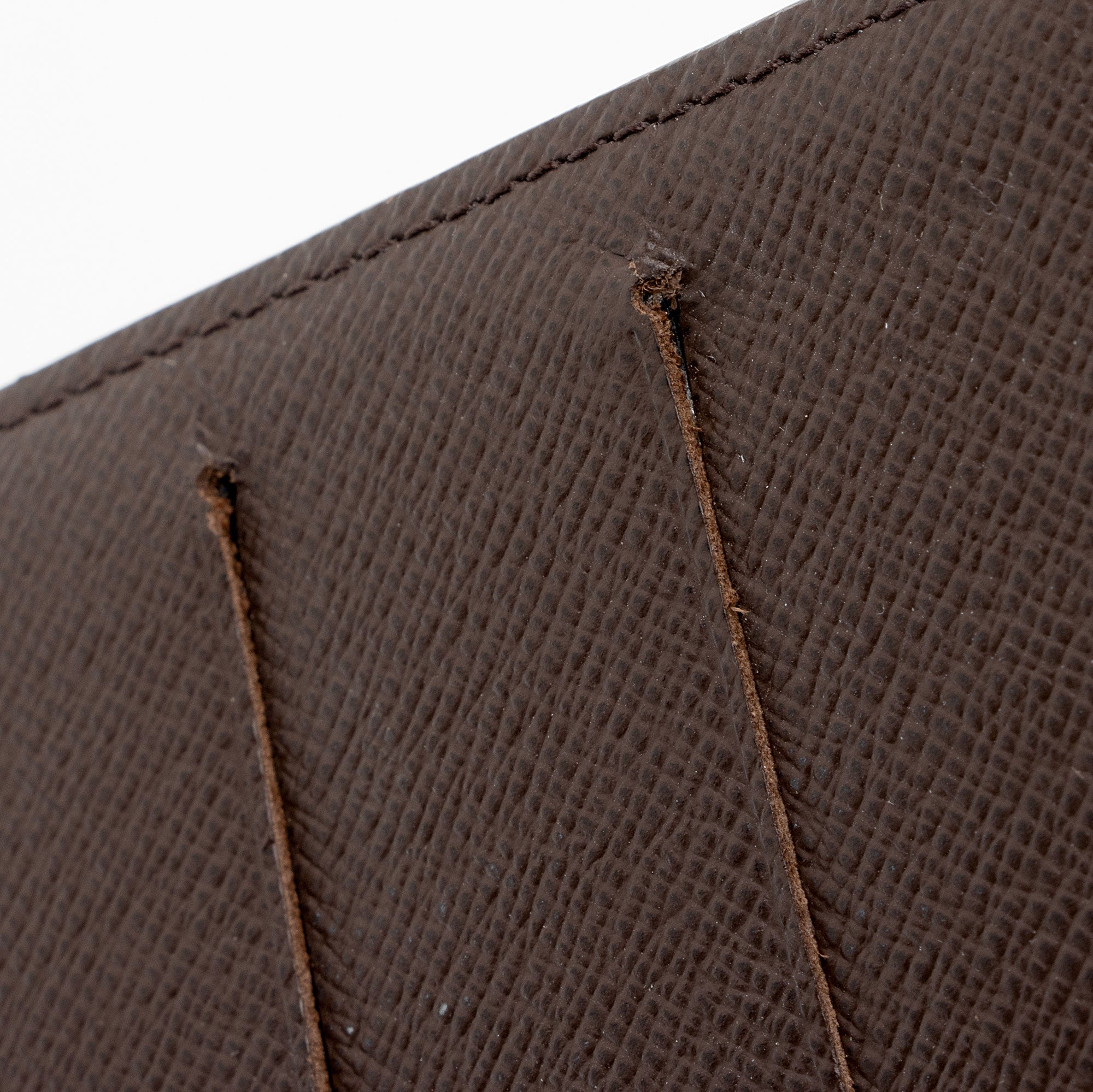 Louis Vuitton Damier Ebene Checkbook Cover (SHF-r7vjBZ)