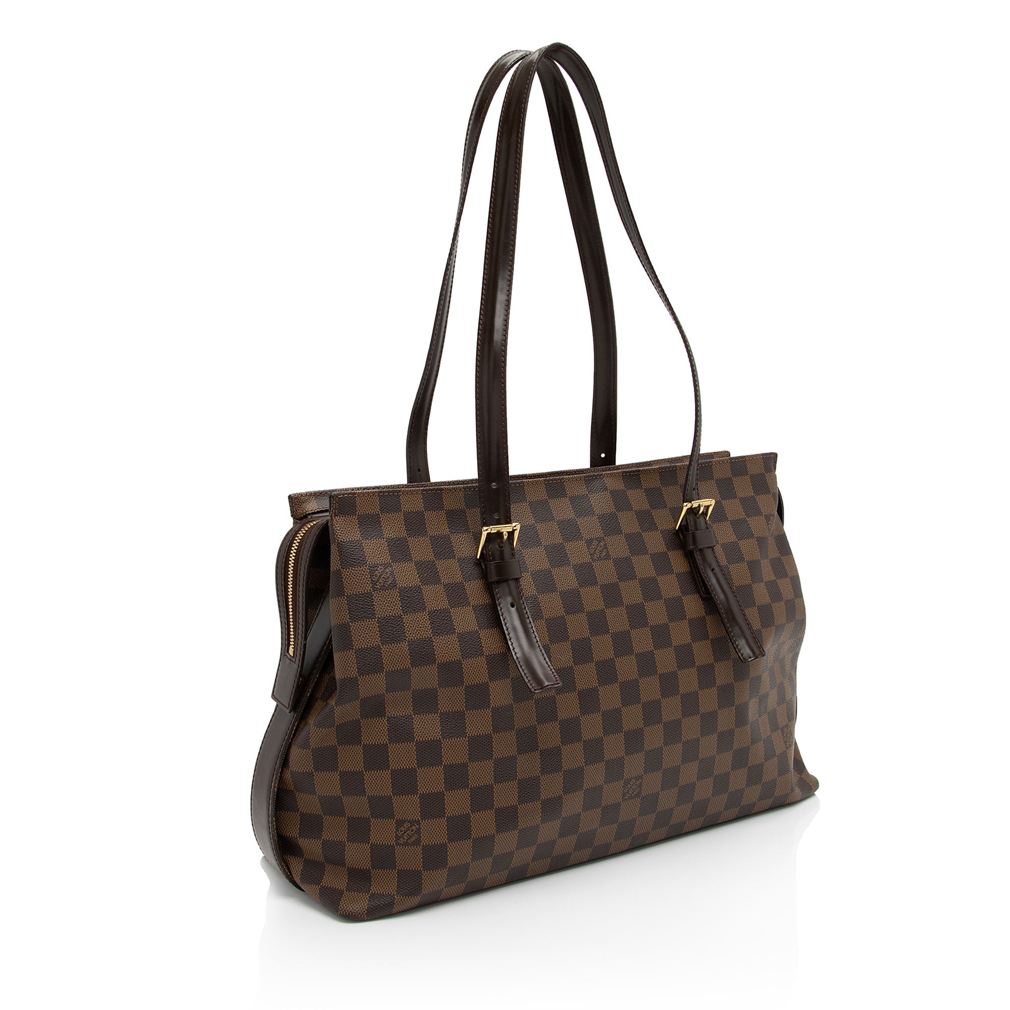 Louis Vuitton Damier Ebene Chelsea Tote (SHF-hiE1g8)