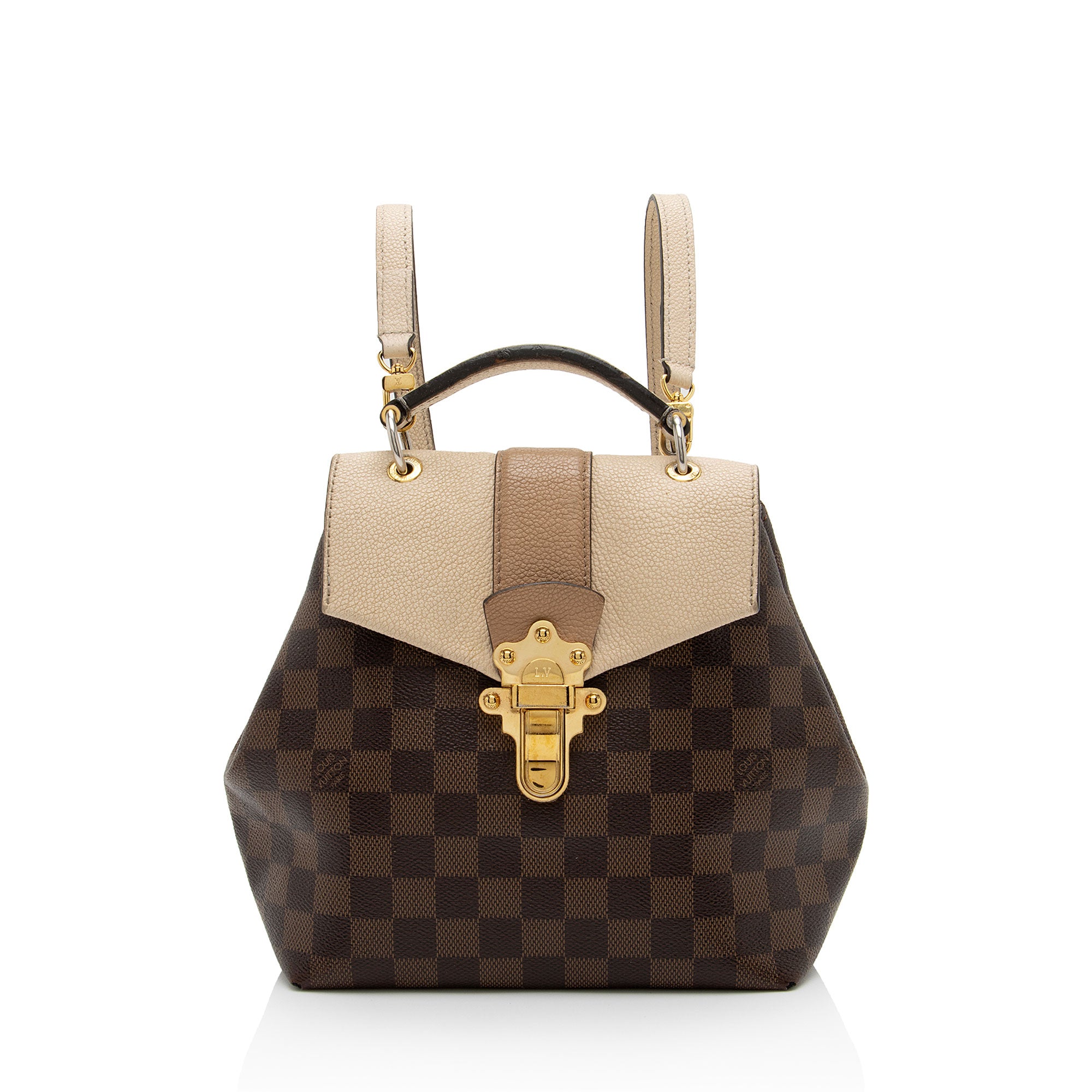 Louis Vuitton Damier Ebene Clapton Backpack - FINAL SALE (SHF-C2yqZQ)