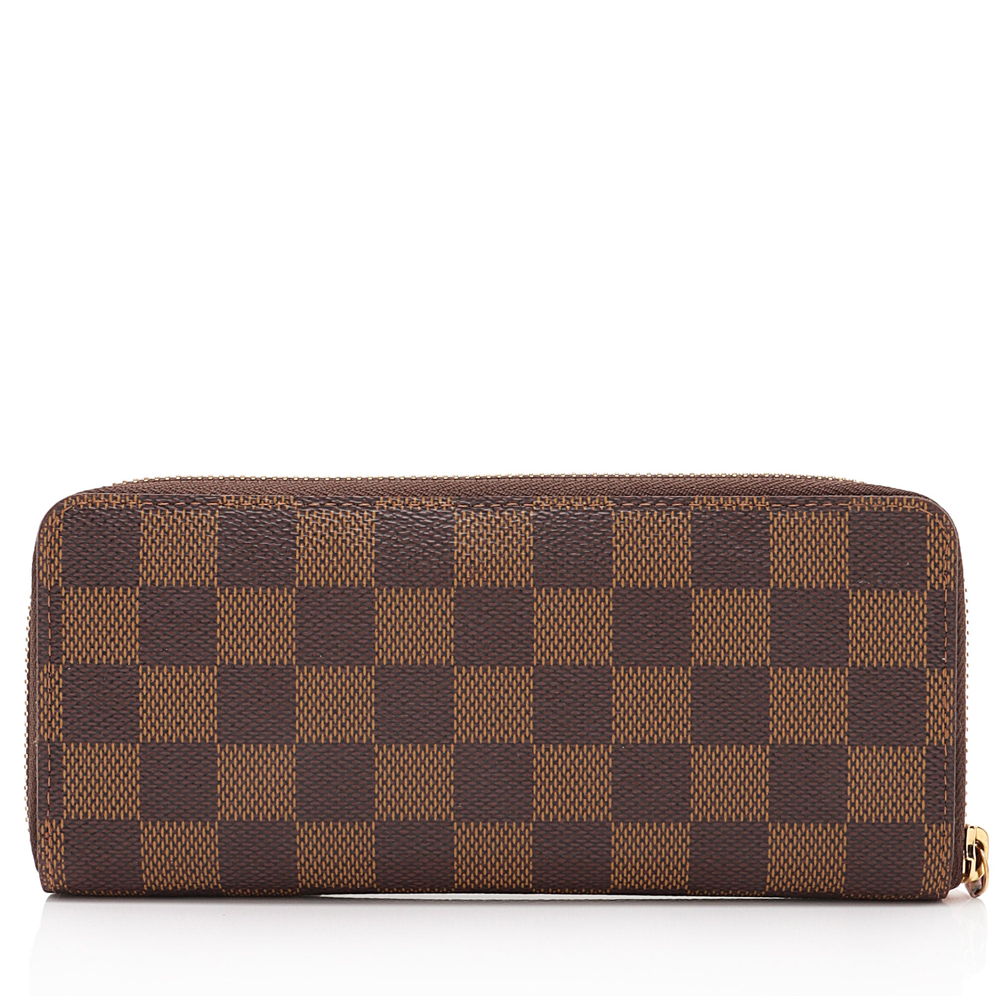 Louis Vuitton Damier Ebene Clemence Wallet (SHF-bERHGs)