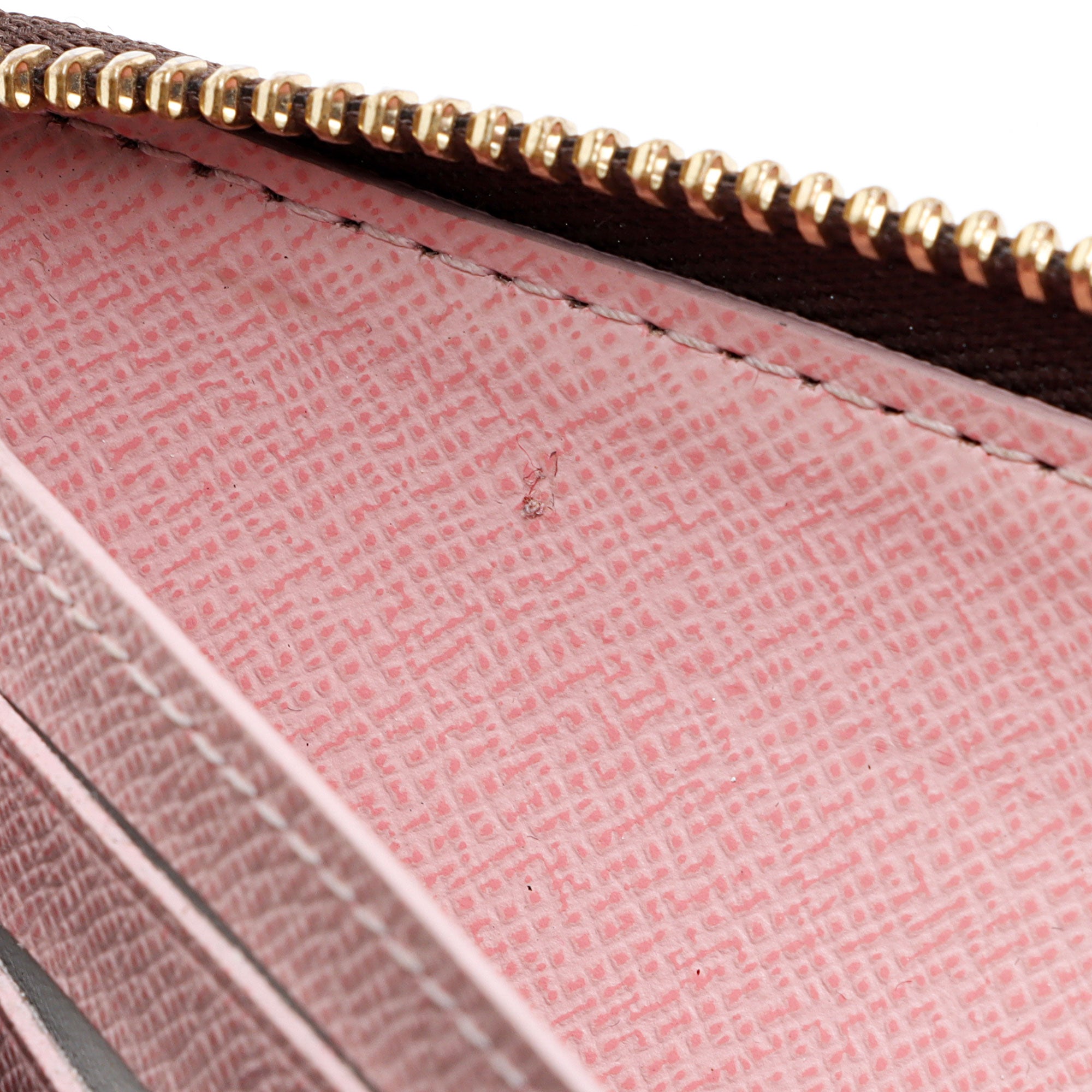 Louis Vuitton Damier Ebene Clemence Wallet (SHF-bERHGs)