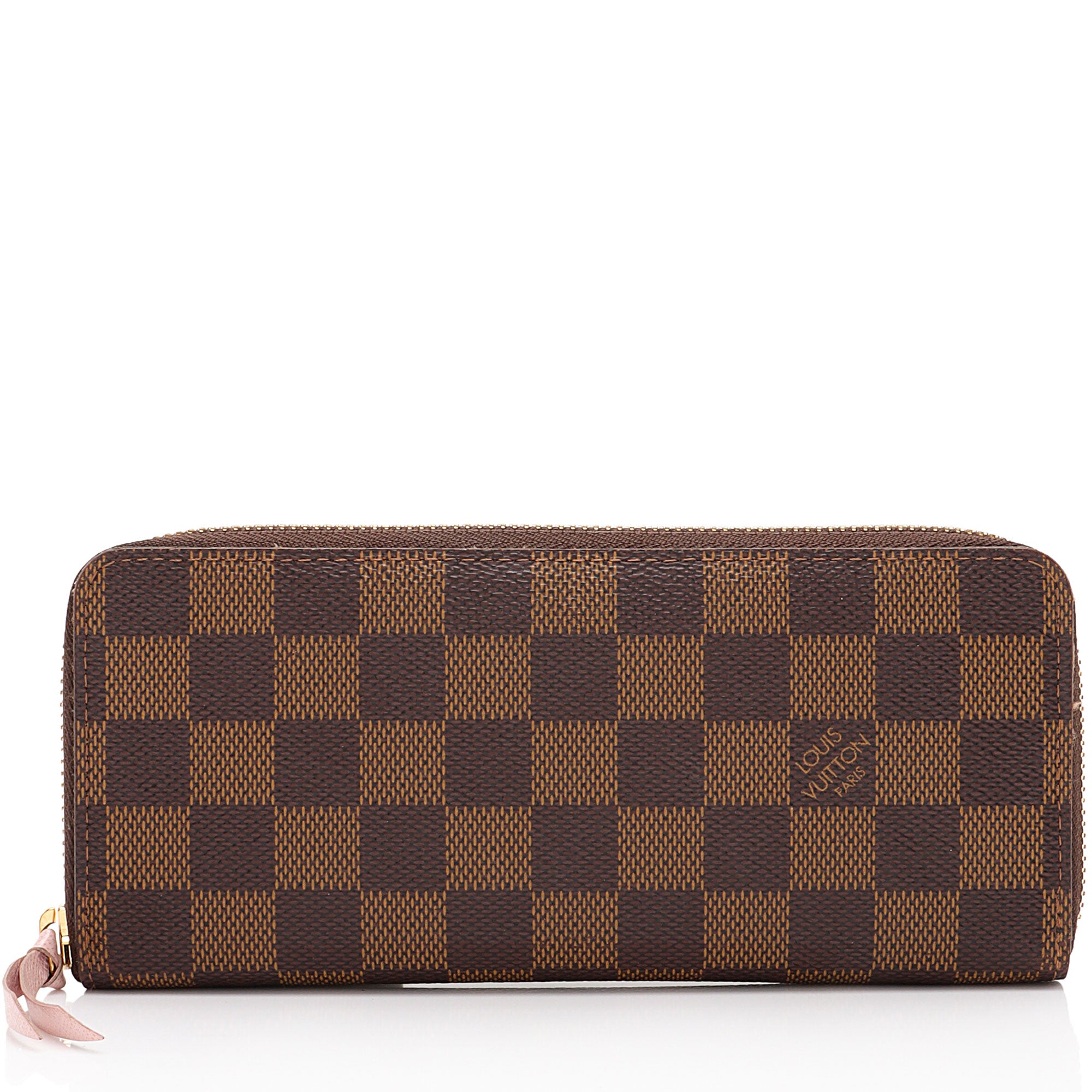 Louis Vuitton Damier Ebene Clemence Wallet (SHF-bERHGs)