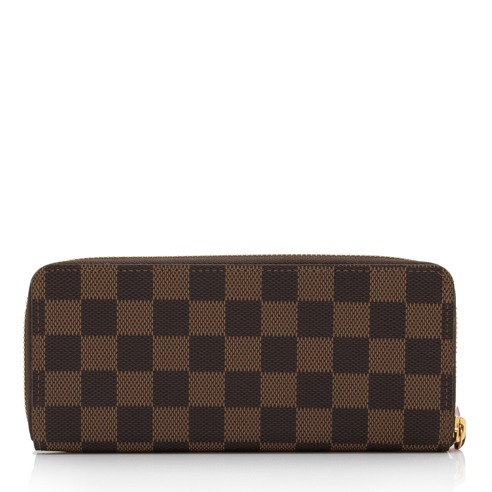 Louis Vuitton Damier Ebene Clemence Wallet (SHF-Qb1yII)