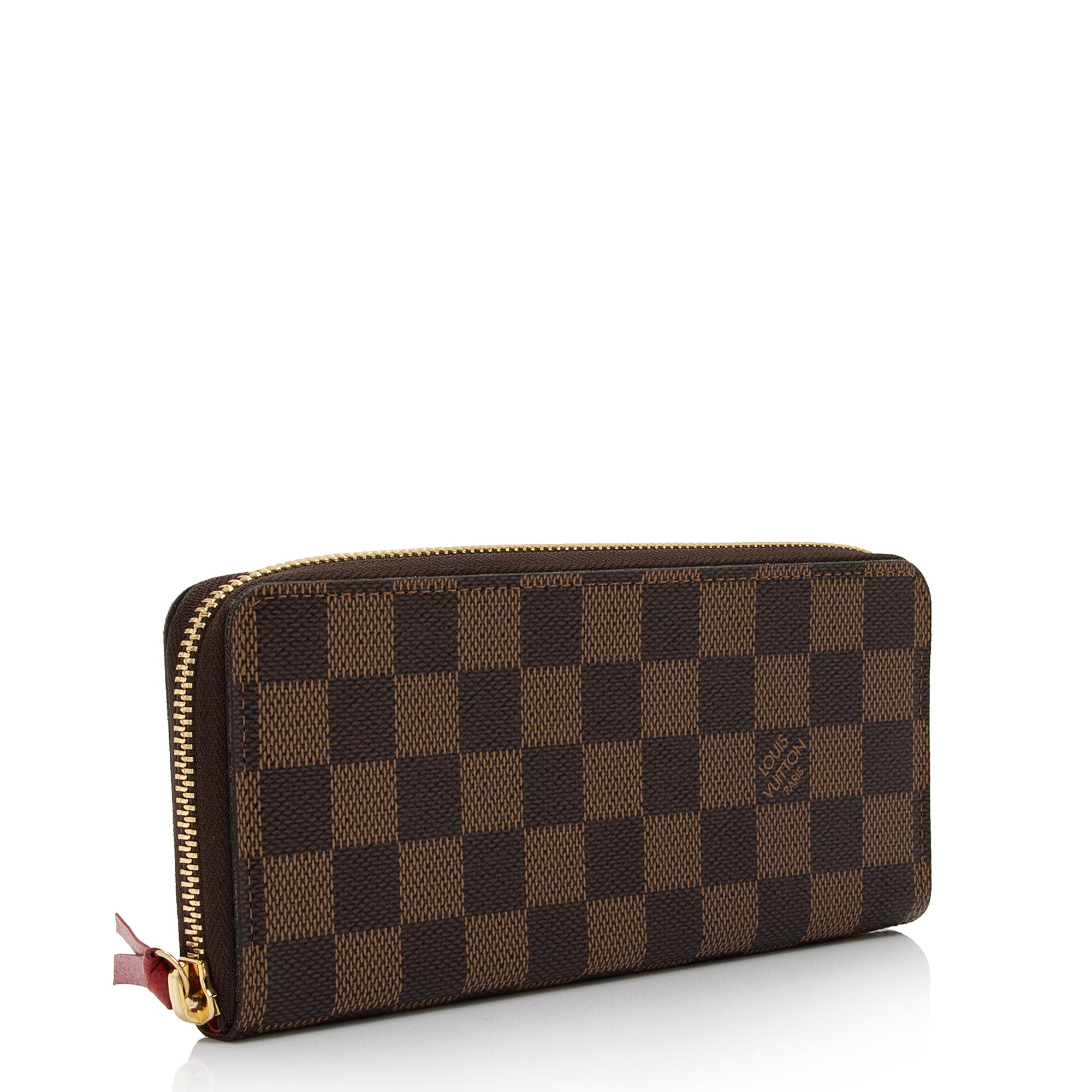 Louis Vuitton Damier Ebene Clemence Wallet (SHF-Qb1yII)