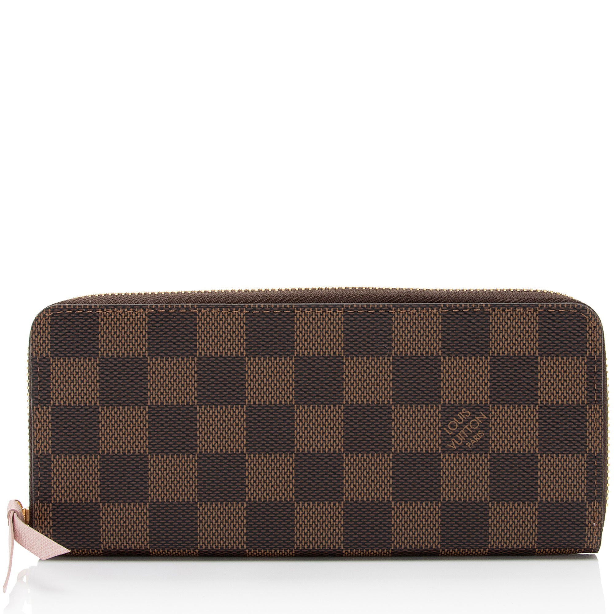 Louis Vuitton Damier Ebene Clemence Wallet (SHF-J5QtF3)