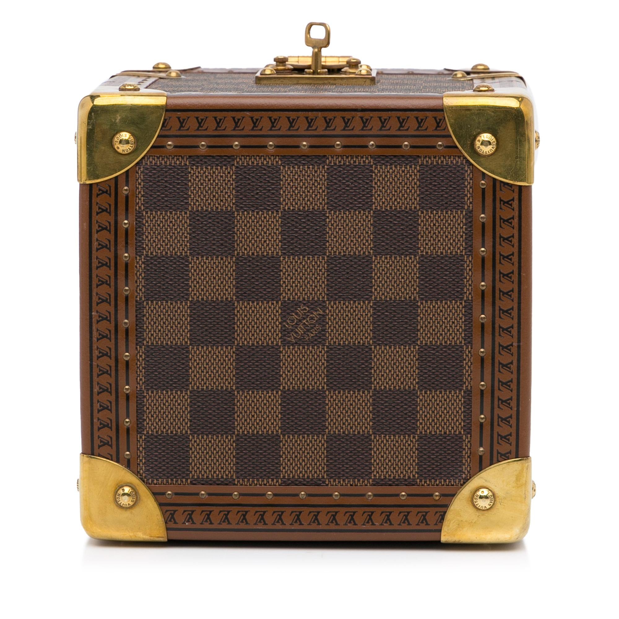 Louis Vuitton Damier Ebene Coffret Merveilles GM (SHG-1GGuMm)