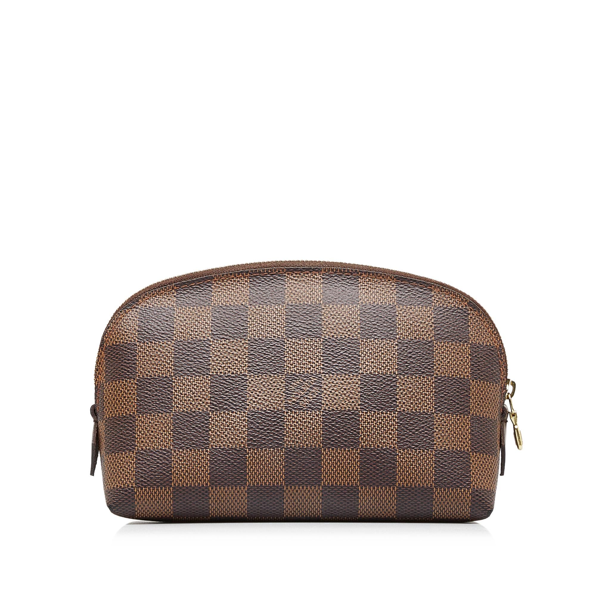 Louis Vuitton Damier Ebene Cosmetic Pouch (SHG-t68dLx)