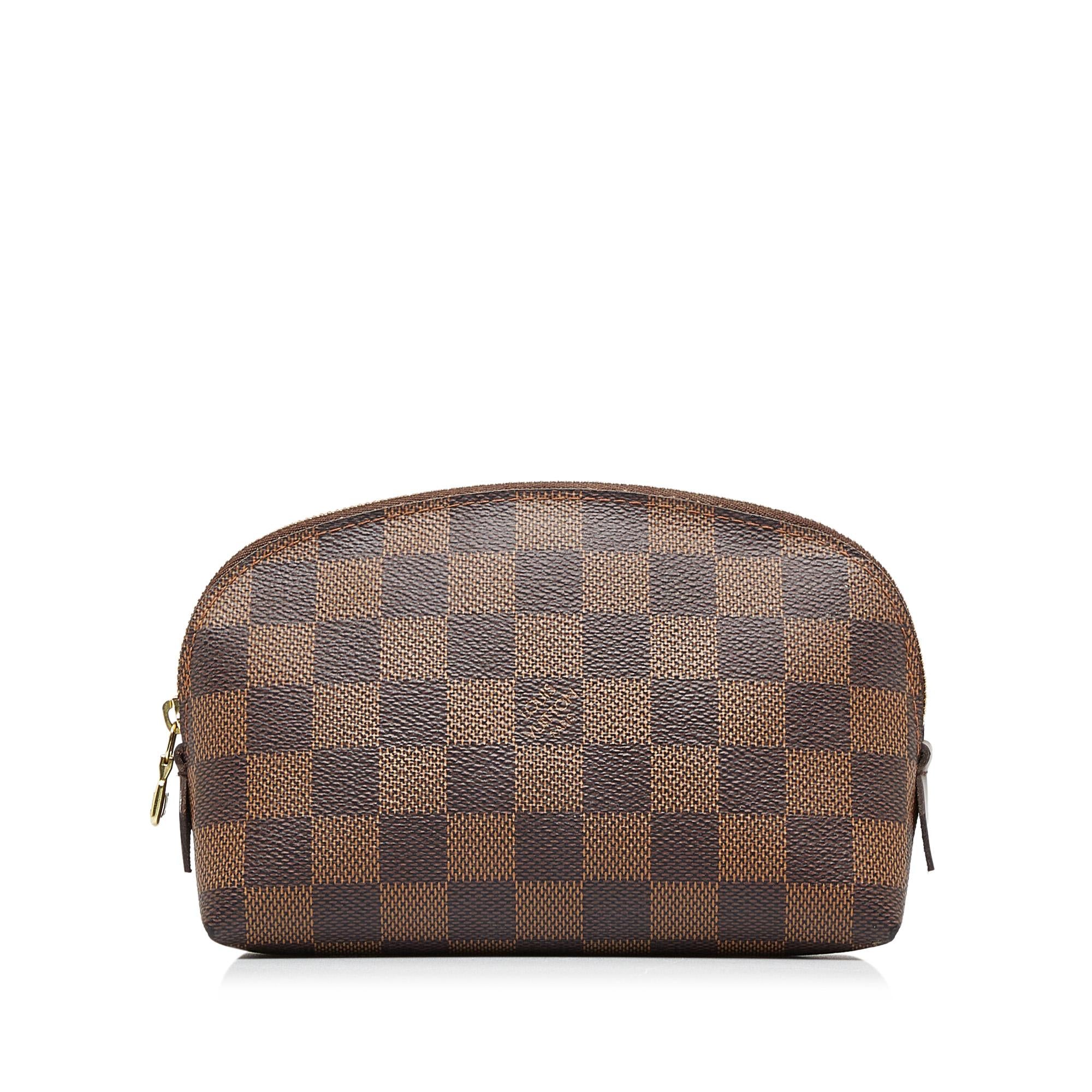 Louis Vuitton Damier Ebene Cosmetic Pouch (SHG-t68dLx)