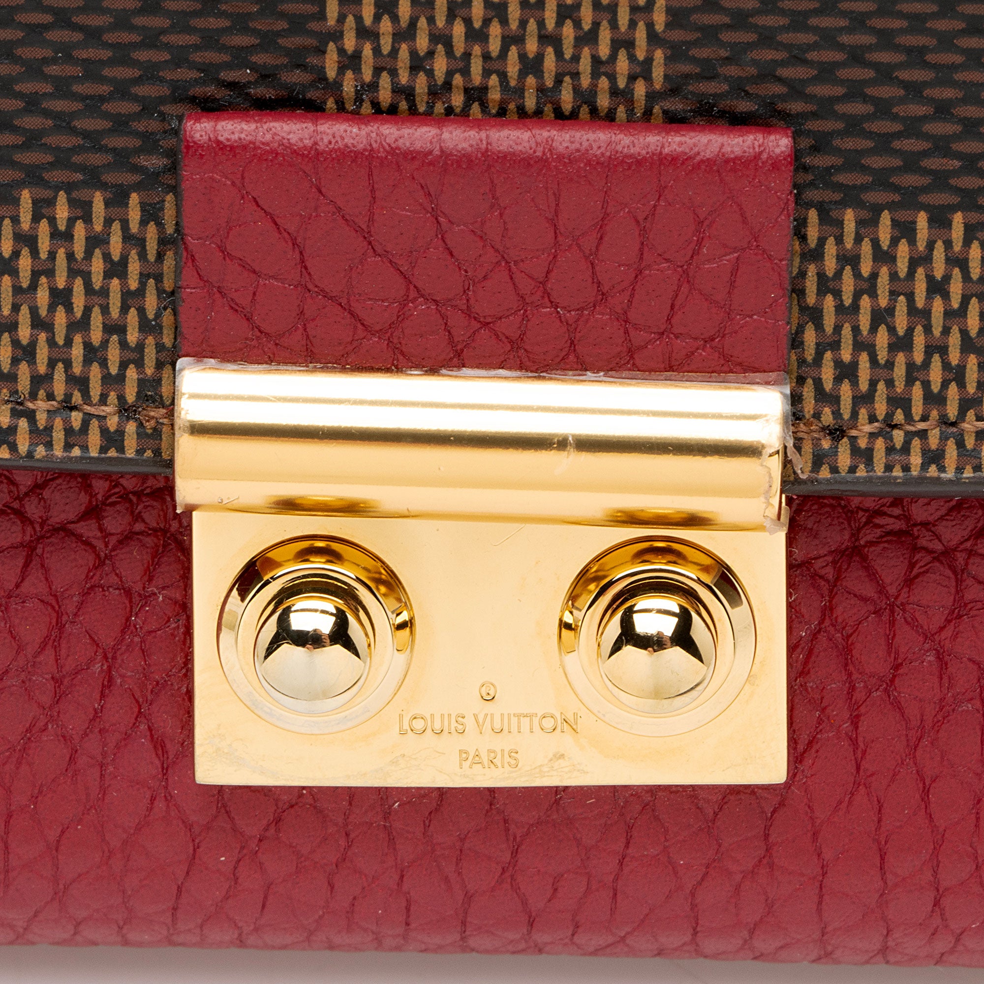 Louis Vuitton Damier Ebene Croisette Compact Wallet