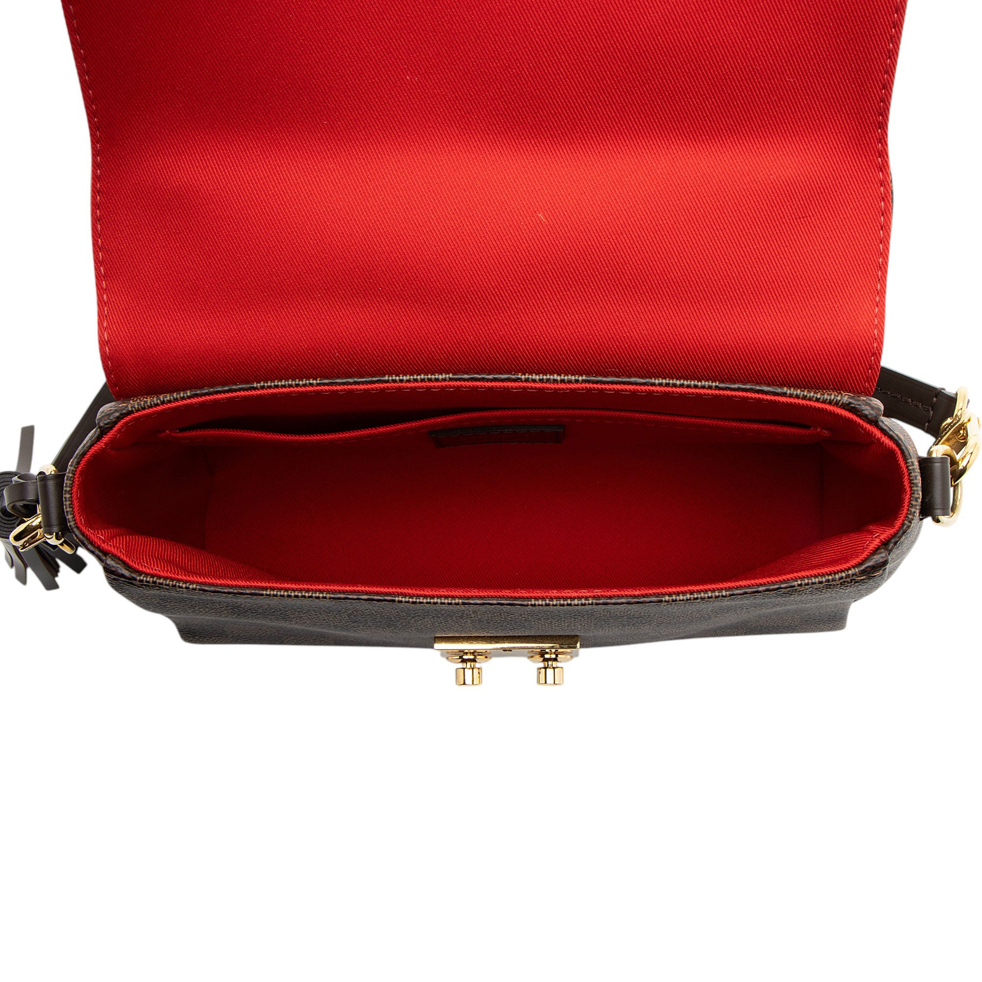 Louis Vuitton Damier Ebene Croisette Shoulder Bag