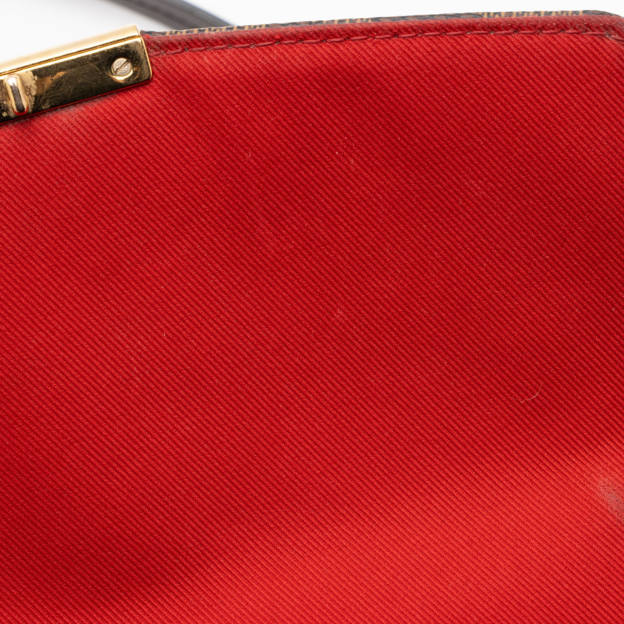 Louis Vuitton Damier Ebene Croisette Shoulder Bag