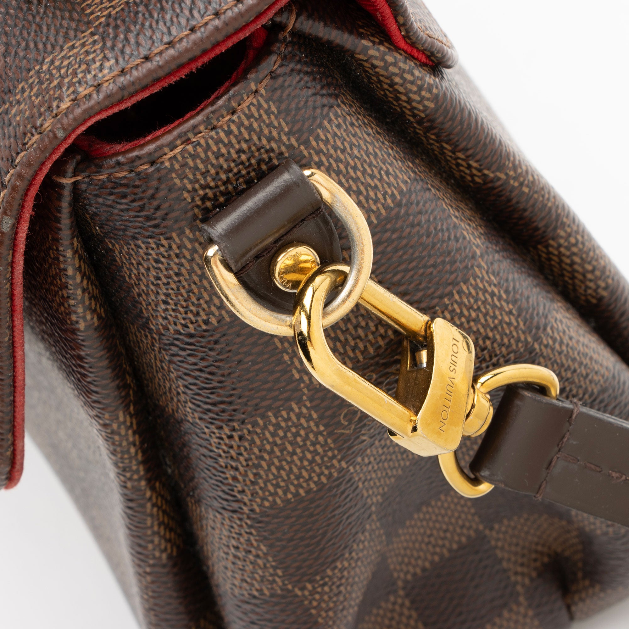 Louis Vuitton Damier Ebene Croisette Shoulder Bag