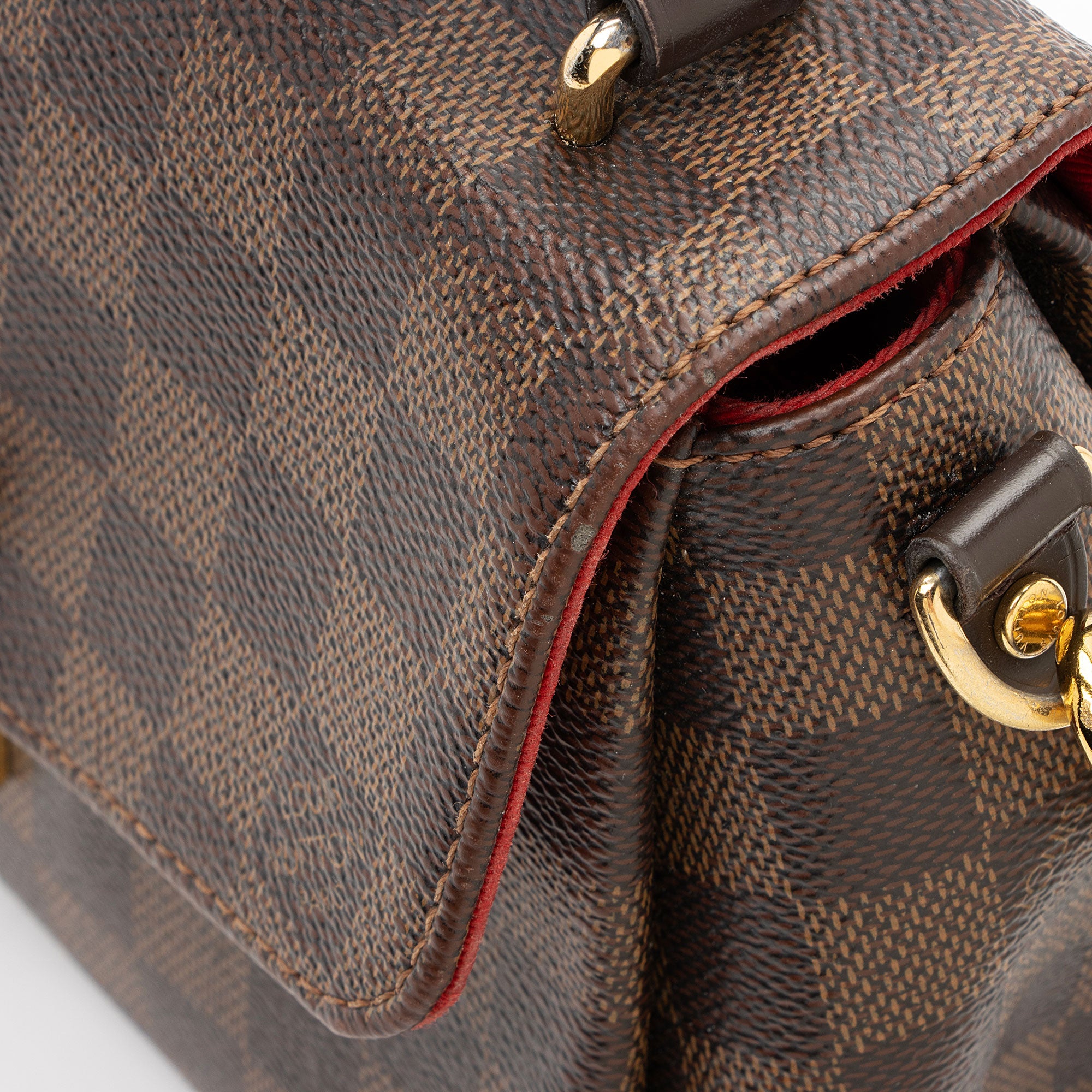 Louis Vuitton Damier Ebene Croisette Shoulder Bag