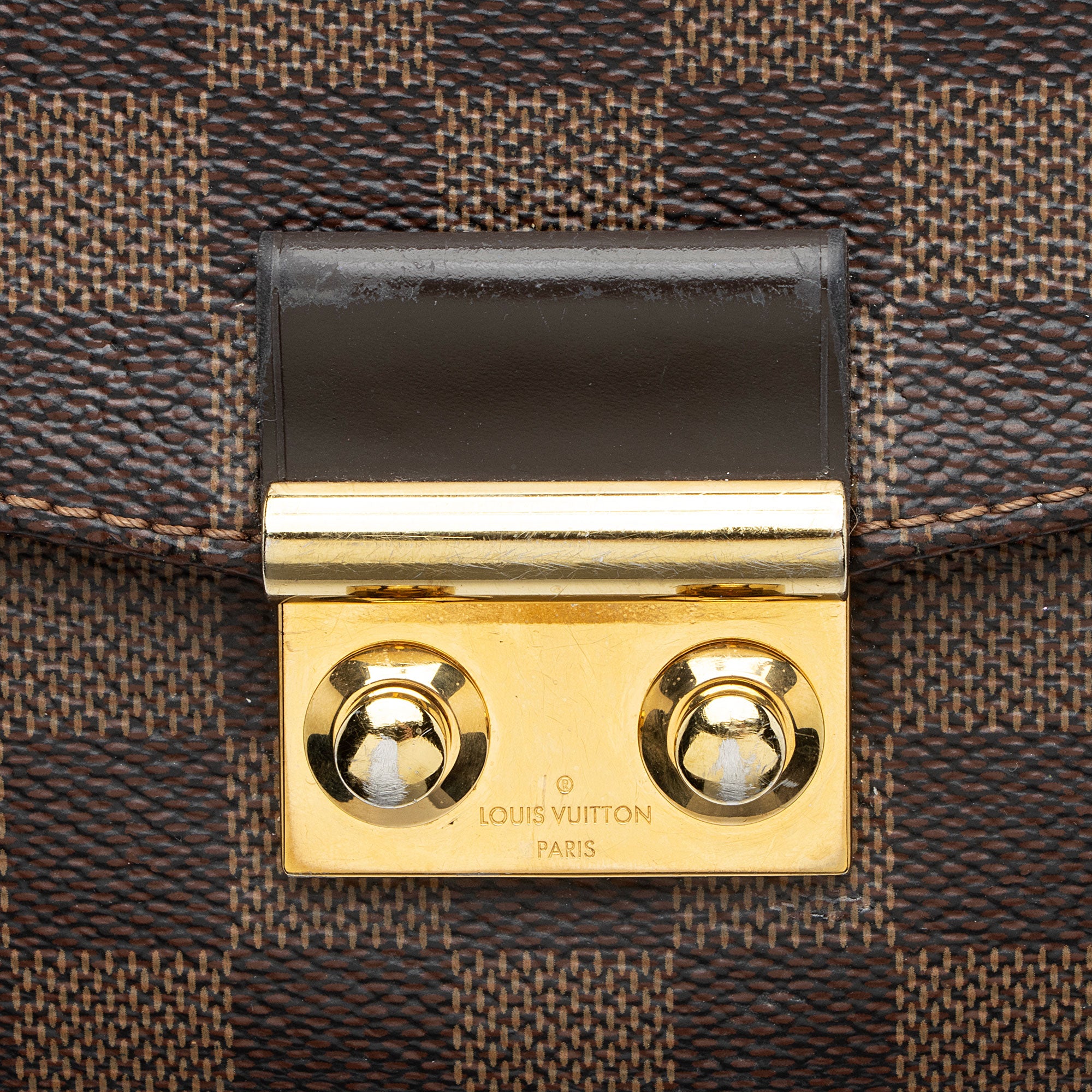 Louis Vuitton Damier Ebene Croisette Shoulder Bag