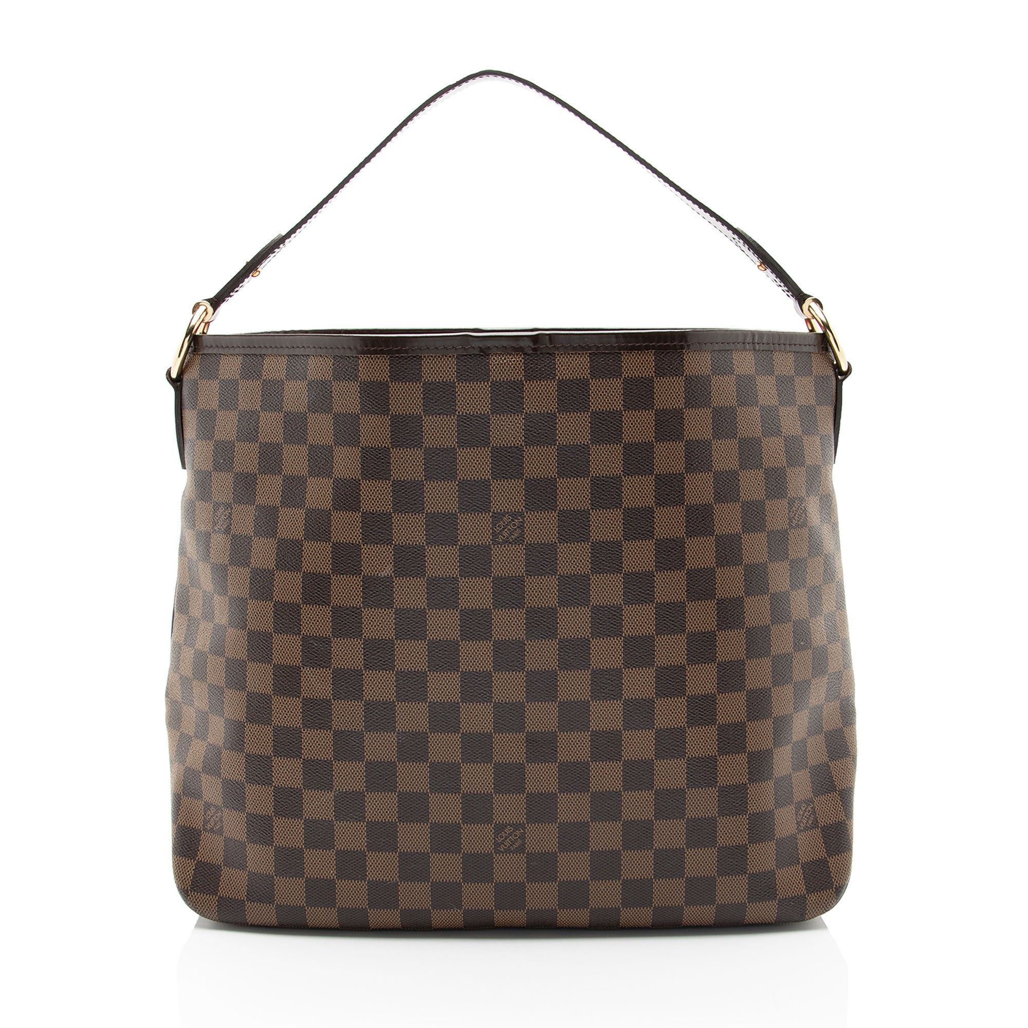 Louis Vuitton Damier Ebene Delightful MM Shoulder Bag (SHF-p9B0GM)