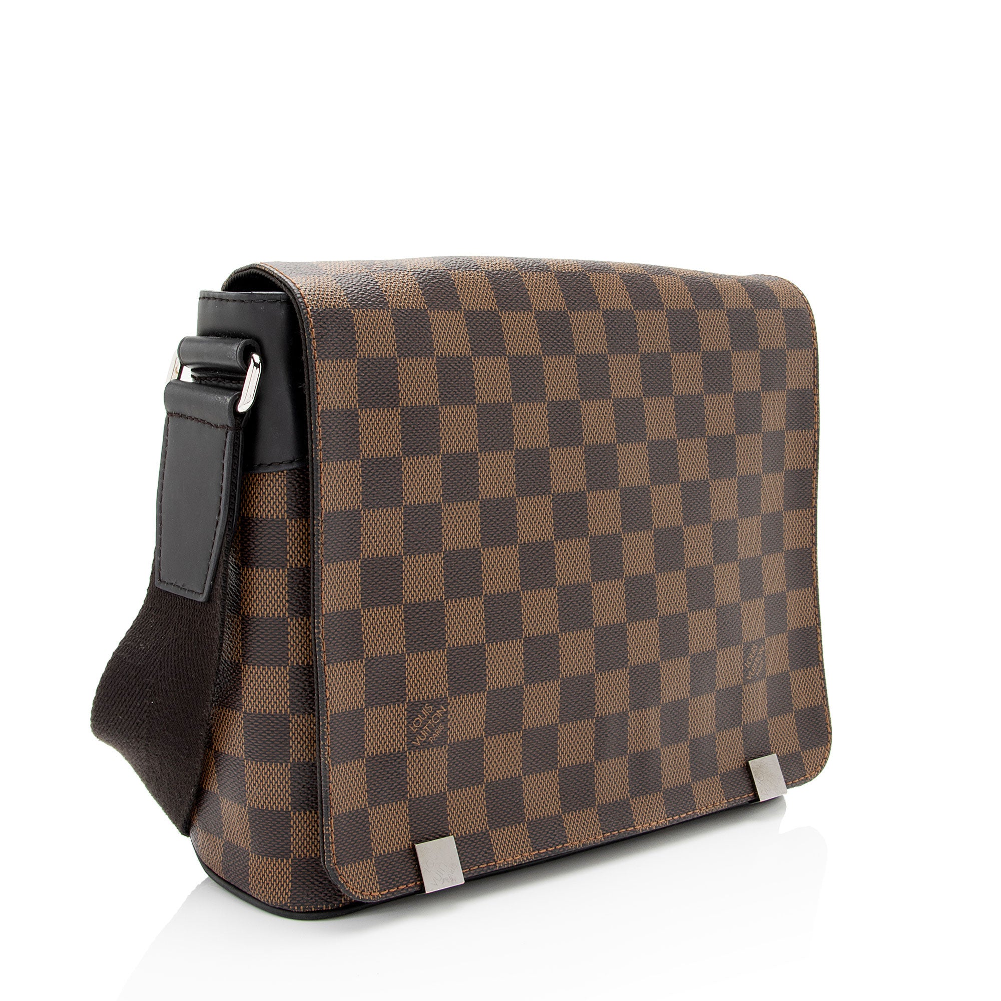 Louis Vuitton Damier Ebene District PM Messenger Bag (SHF-bEG8rt)