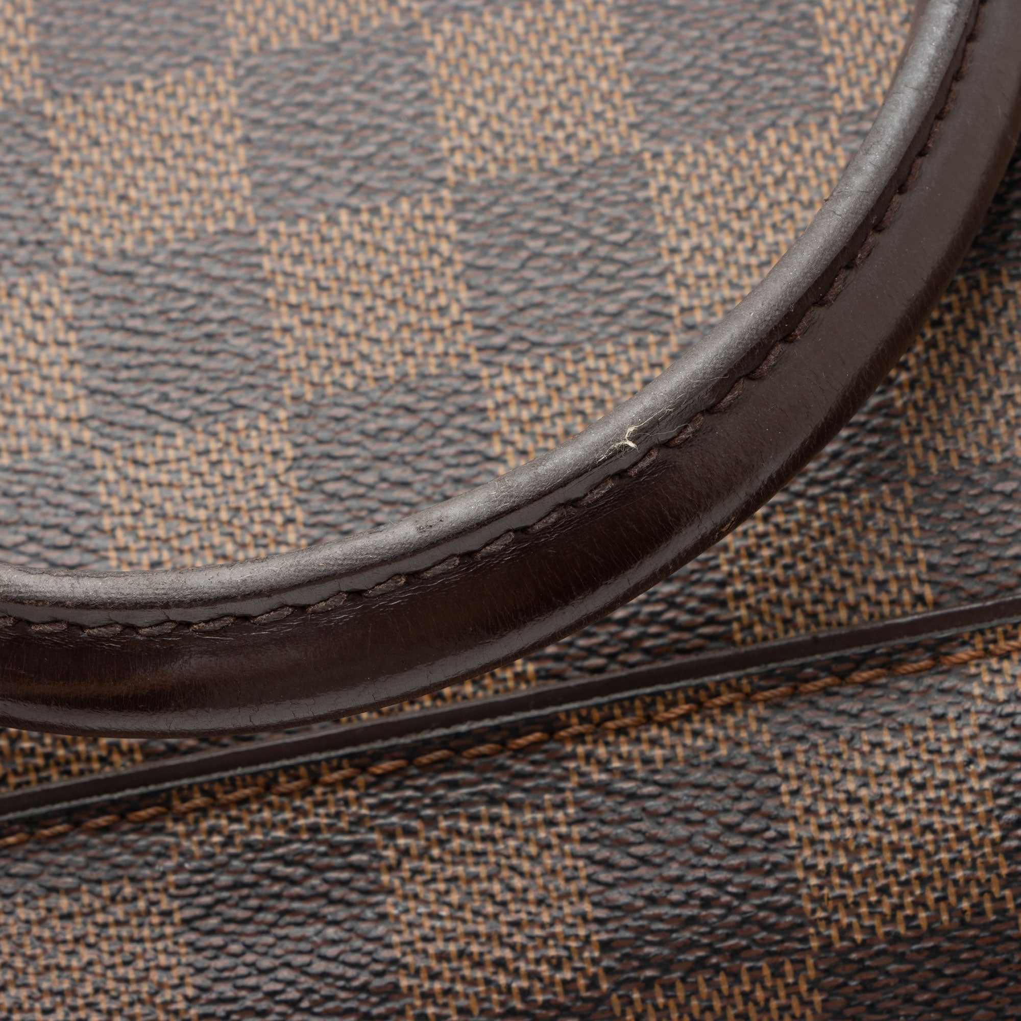 Louis Vuitton Damier Ebene Duomo Satchel (SHF-Xc3fau)