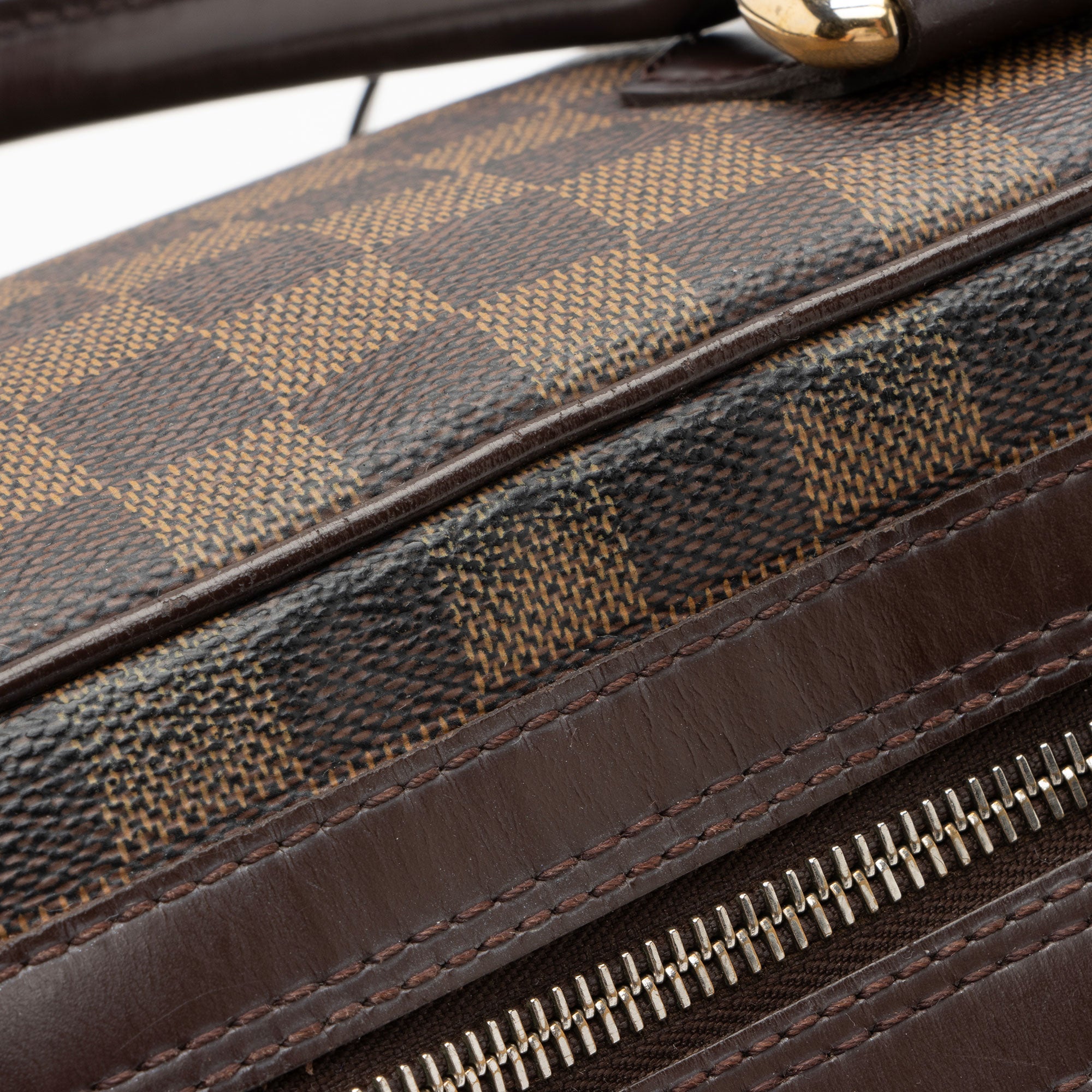 Louis Vuitton Damier Ebene Duomo Satchel (SHF-Xc3fau)