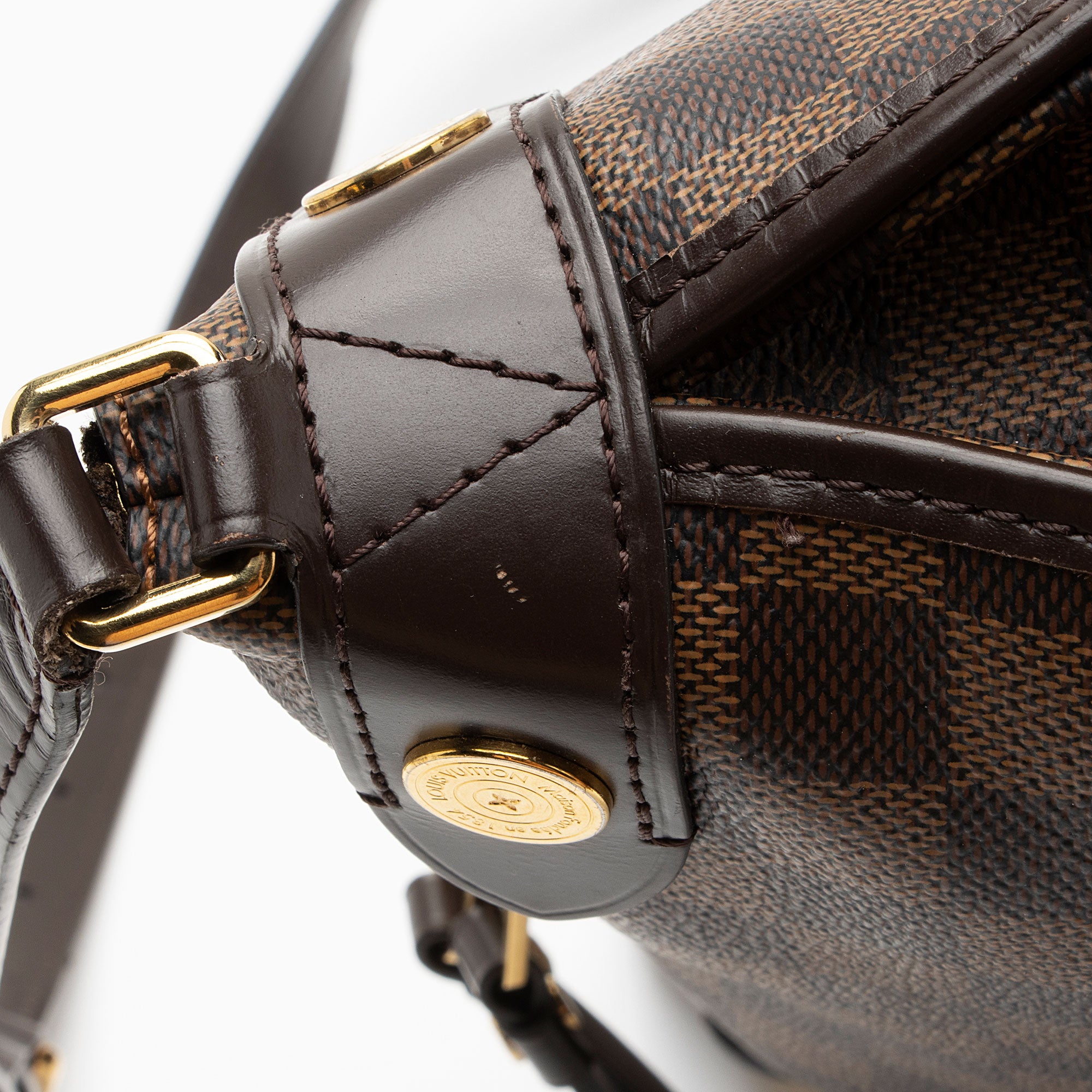 Louis Vuitton Damier Ebene Duomo Shoulder Bag