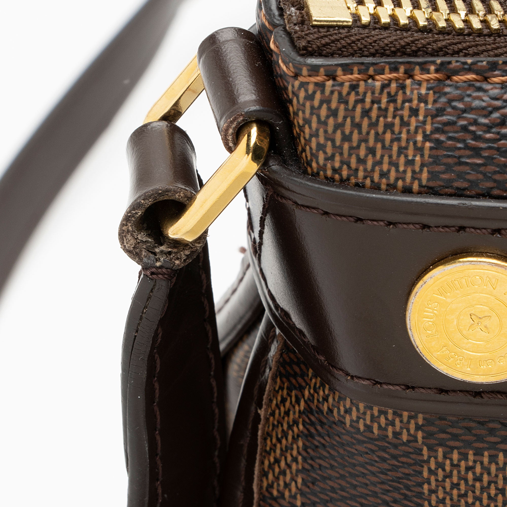 Louis Vuitton Damier Ebene Duomo Shoulder Bag