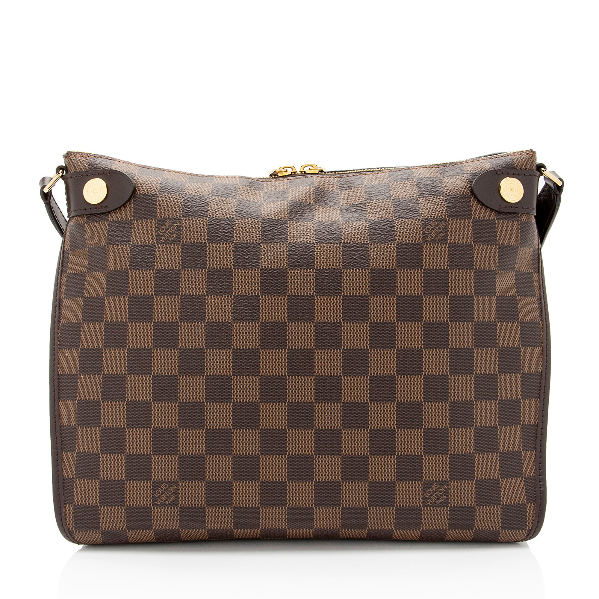Louis Vuitton Damier Ebene Duomo Shoulder Bag (SHF-t8lsLX)
