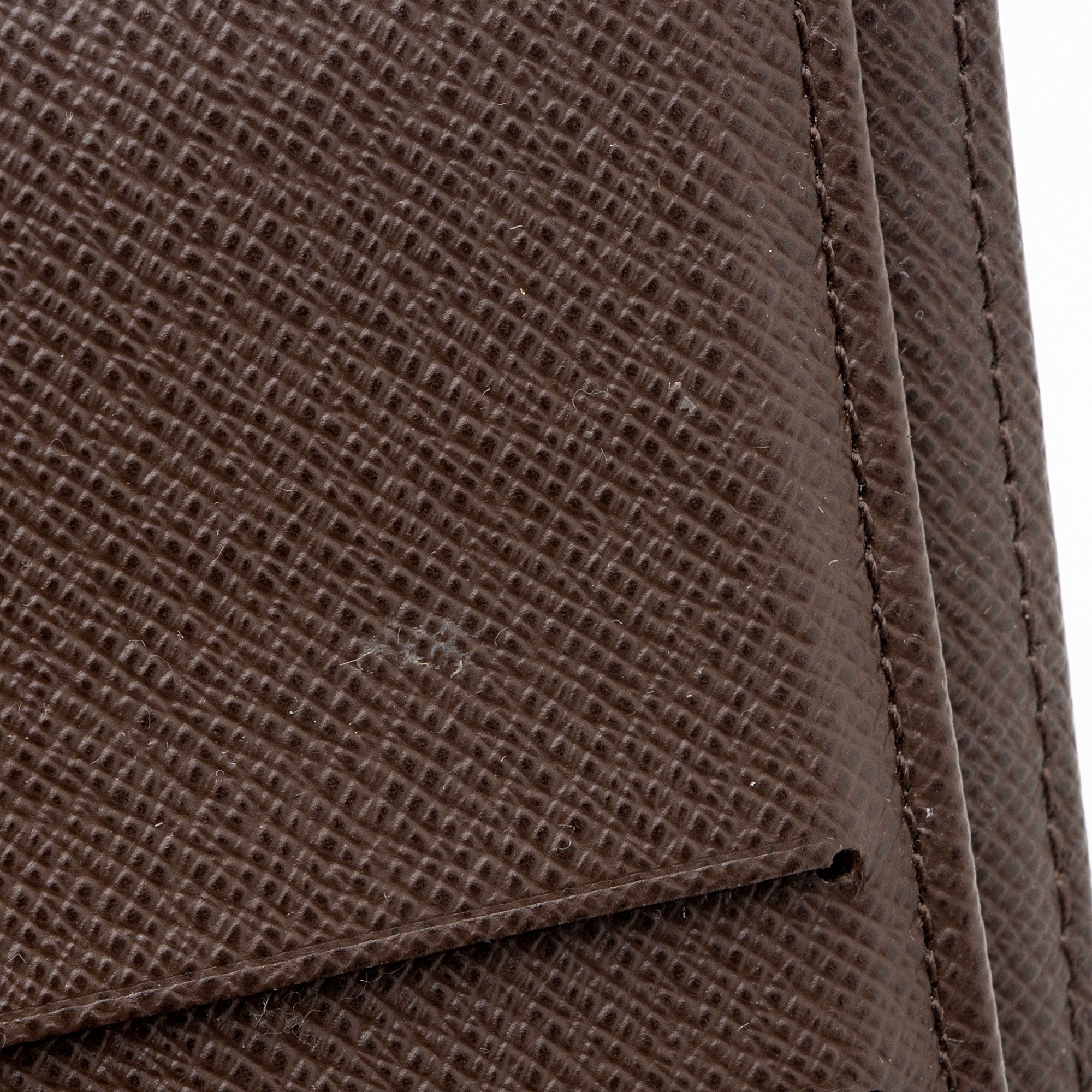 Louis Vuitton Damier Ebene Elise Wallet (SHF-BahmMe)