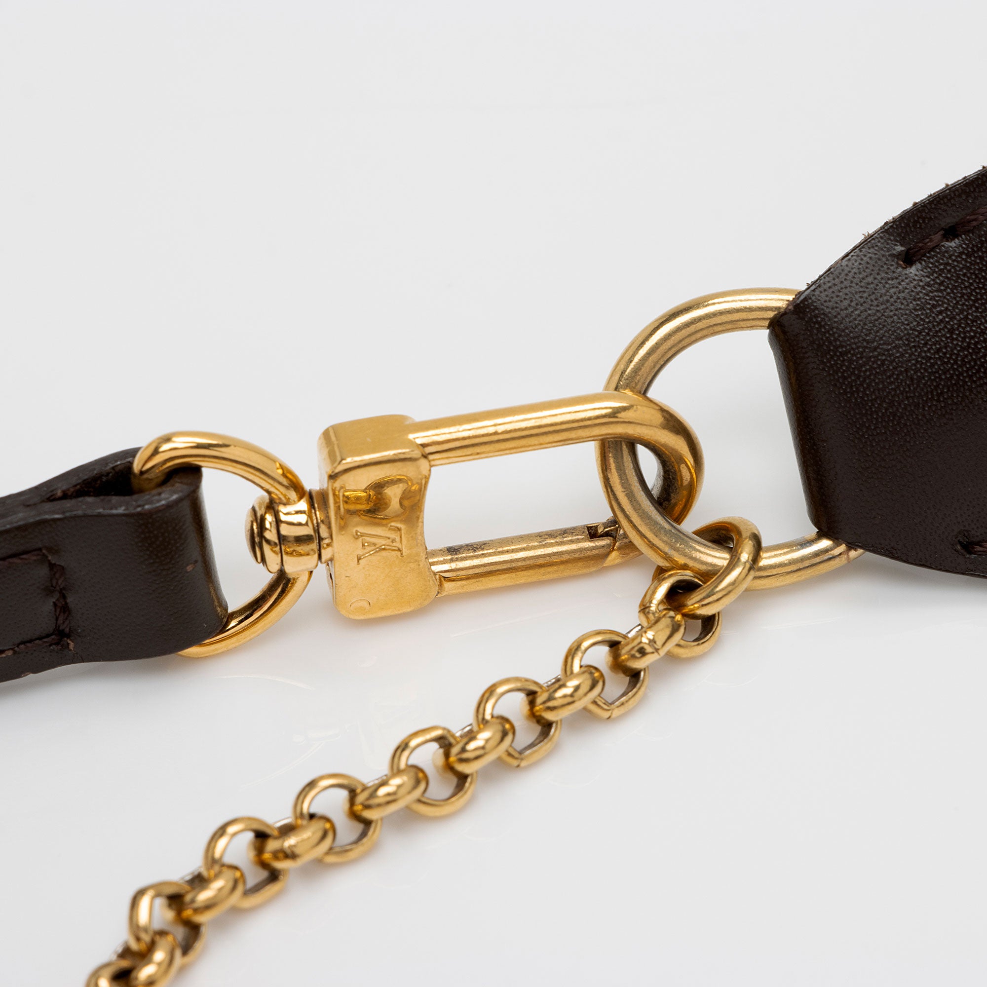 Louis Vuitton Damier Ebene Eva Clutch (SHF-qSPZyJ)