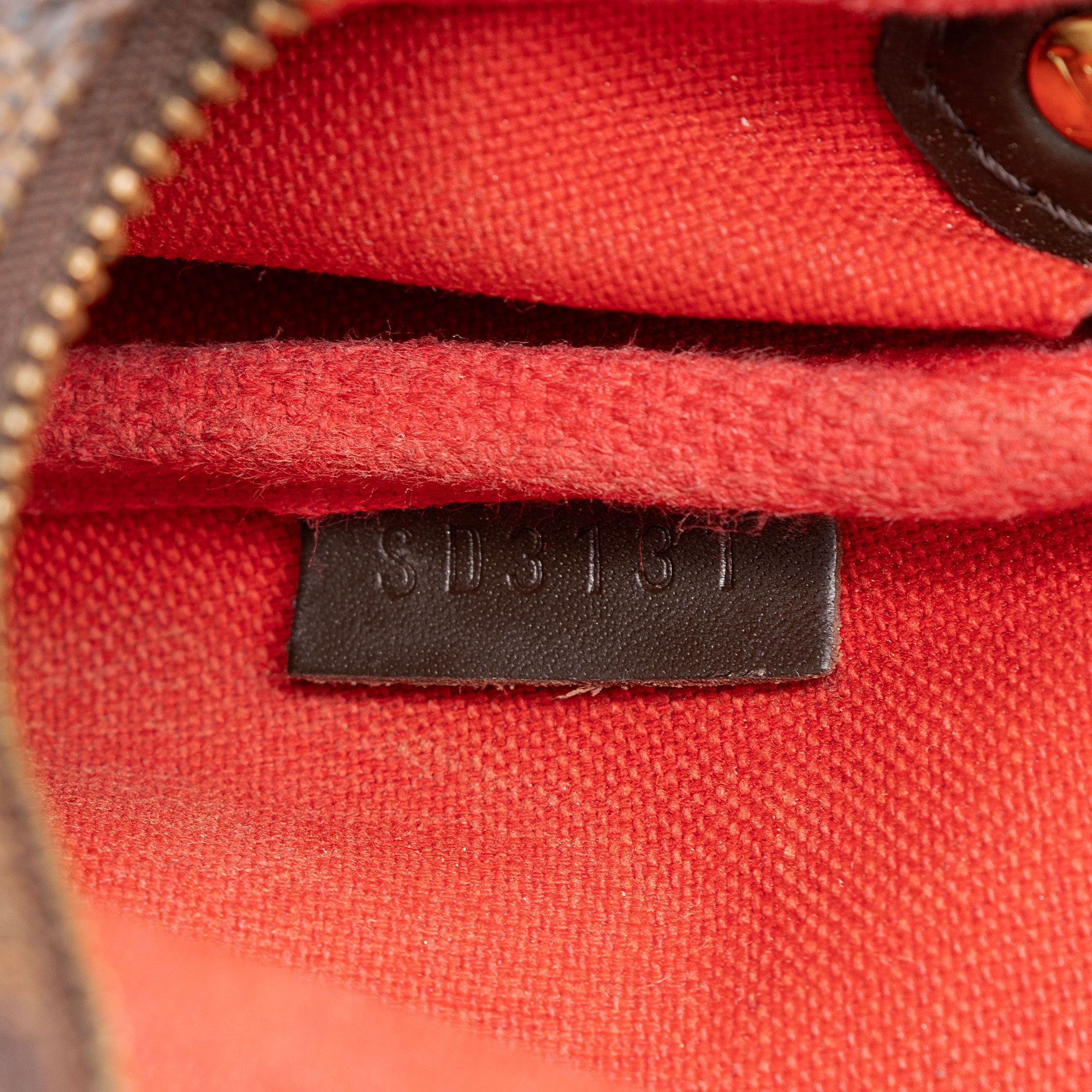 Louis Vuitton Damier Ebene Eva Clutch (SHF-4Ekszs)