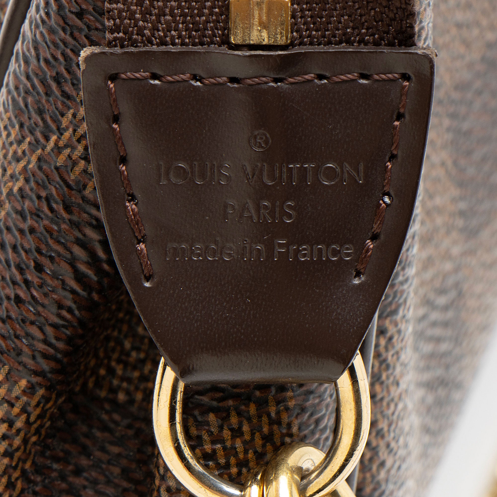 Louis Vuitton Damier Ebene Eva Clutch