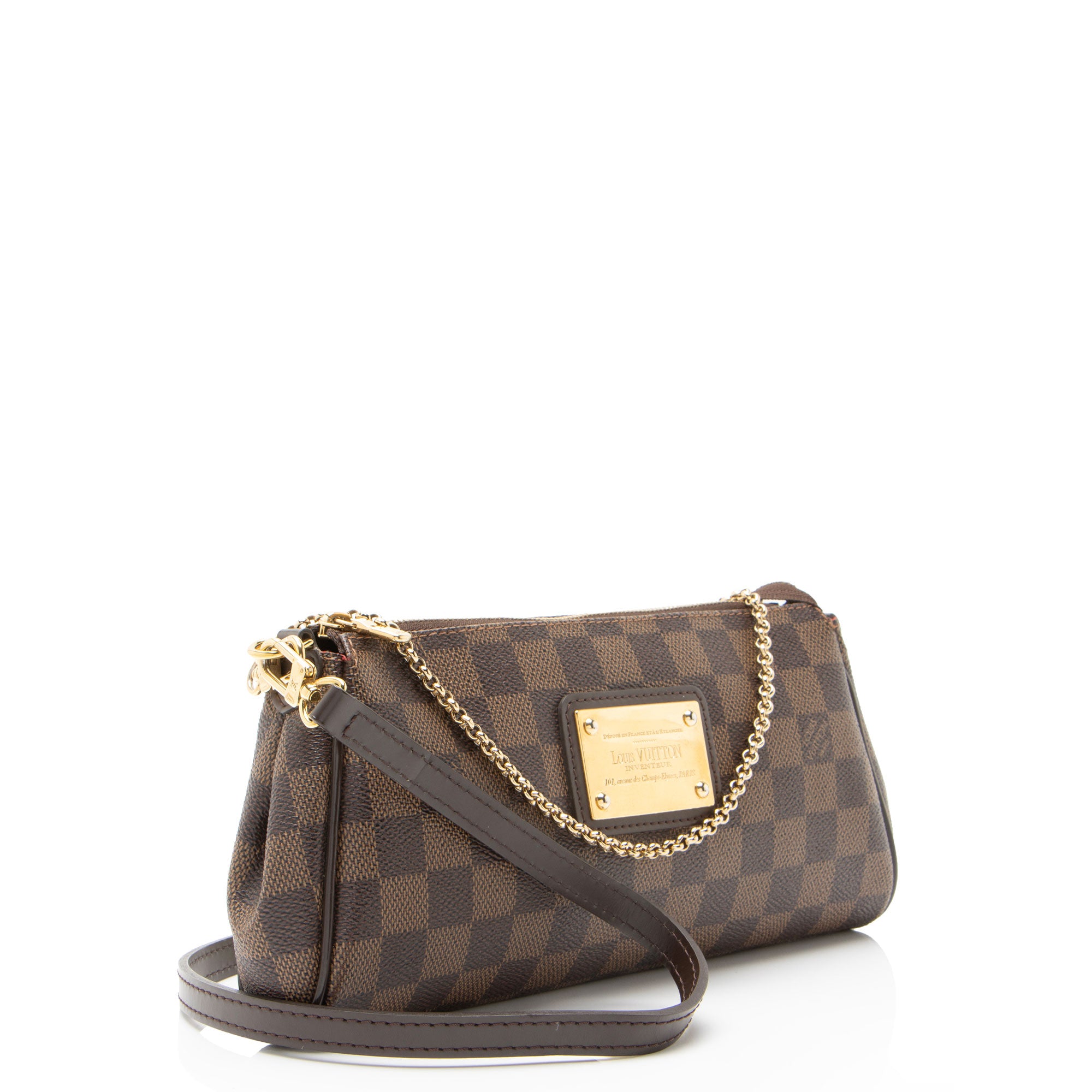 Louis Vuitton Damier Ebene Eva Clutch