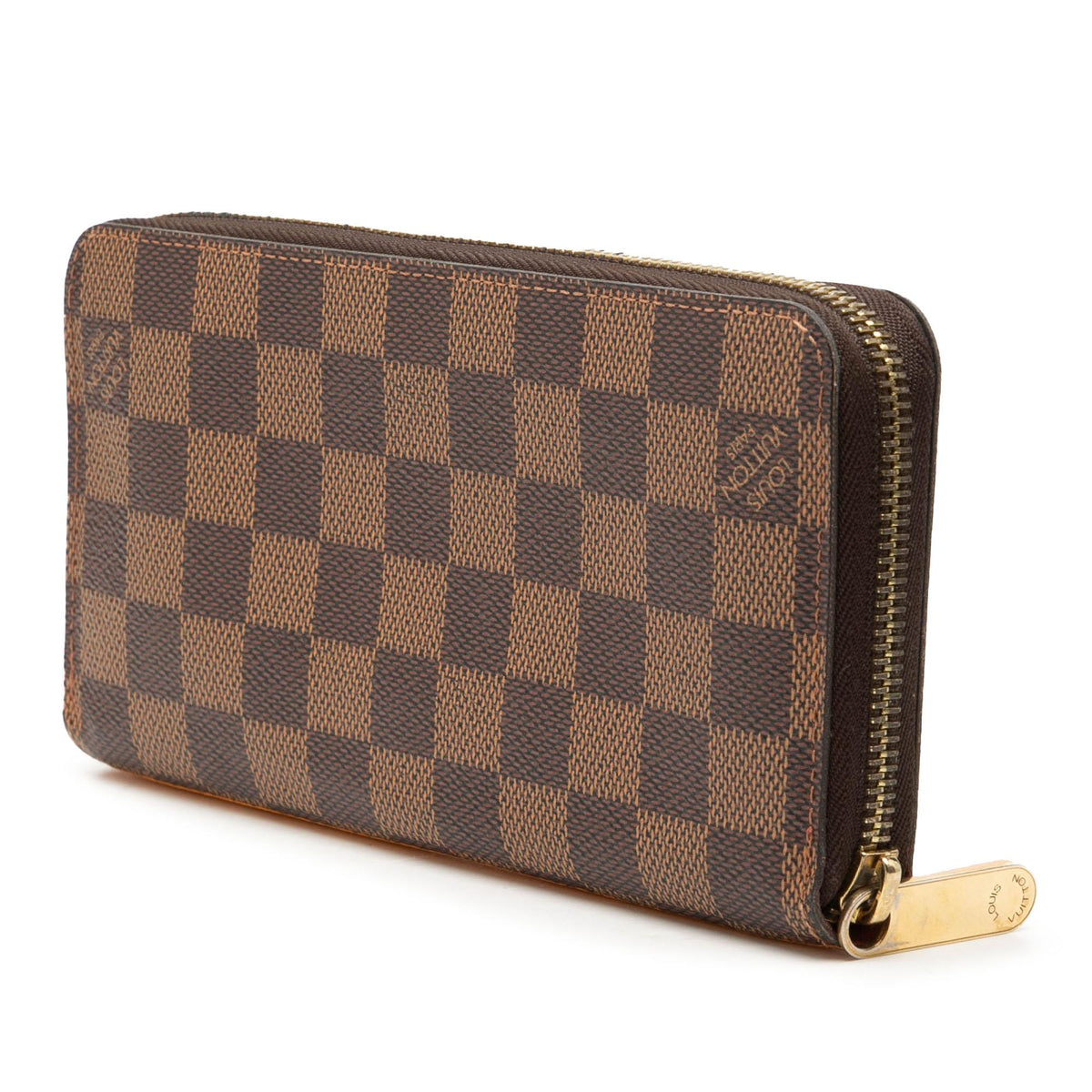 Louis Vuitton Damier Ebene Evasion Illustre Zippy Wallet