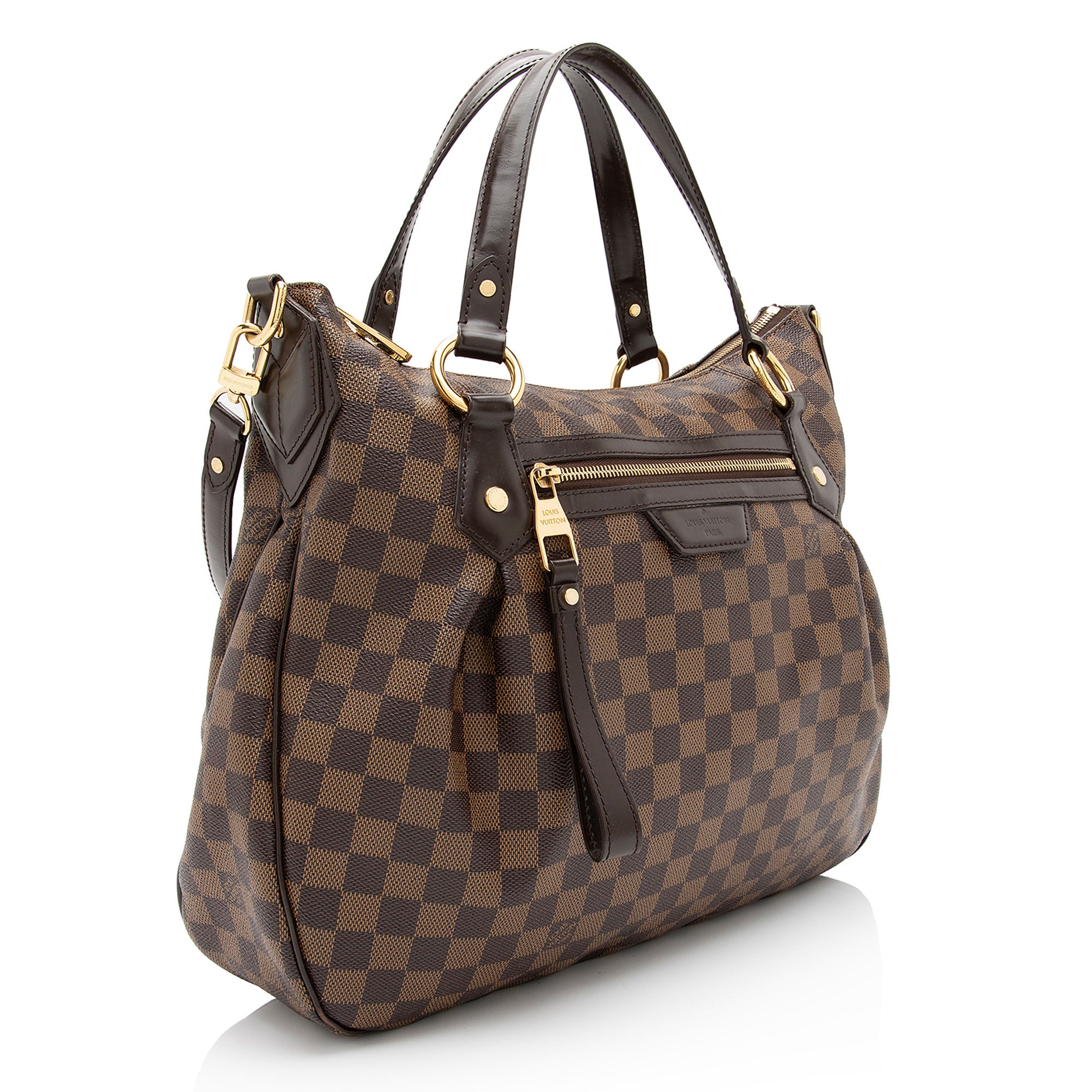 Louis Vuitton Damier Ebene Evora MM Tote