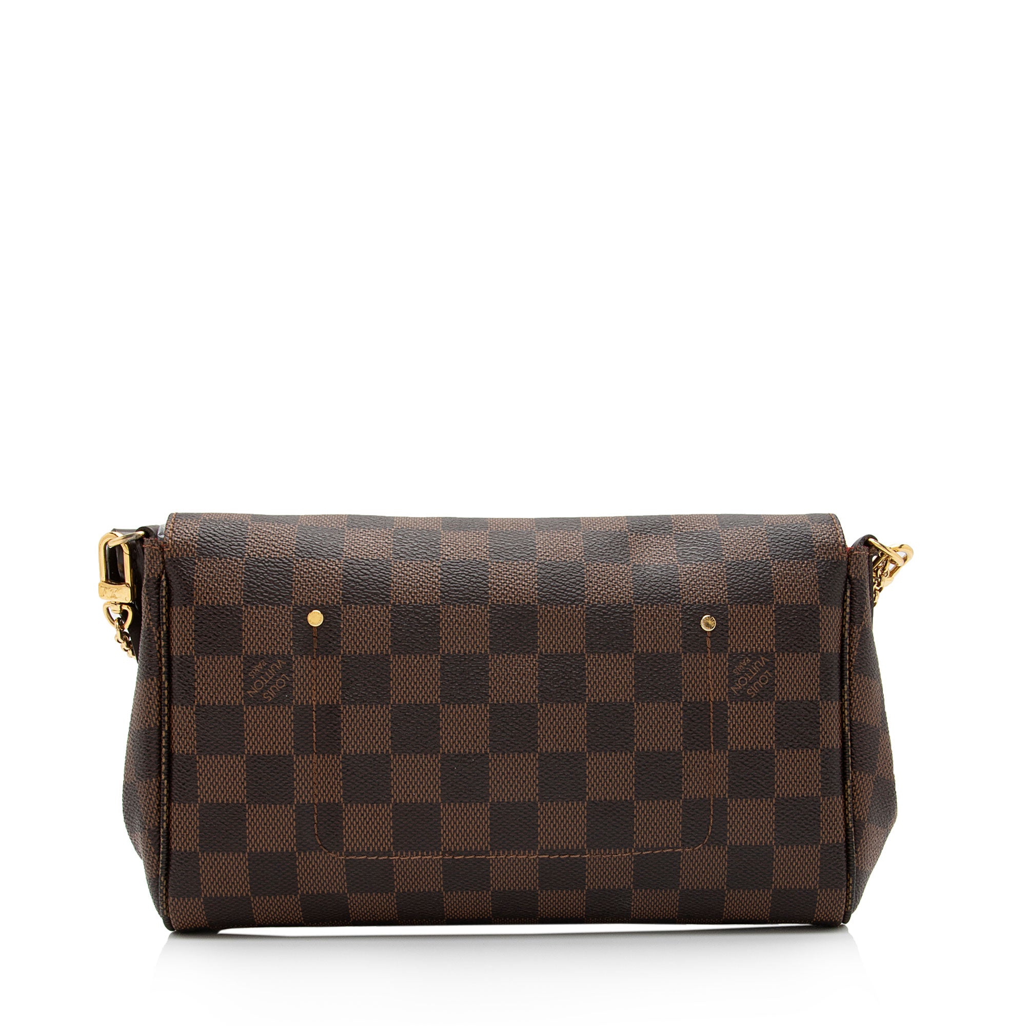 Louis Vuitton Damier Ebene Favorite MM Shoulder Bag (SHF-N1EPoh)