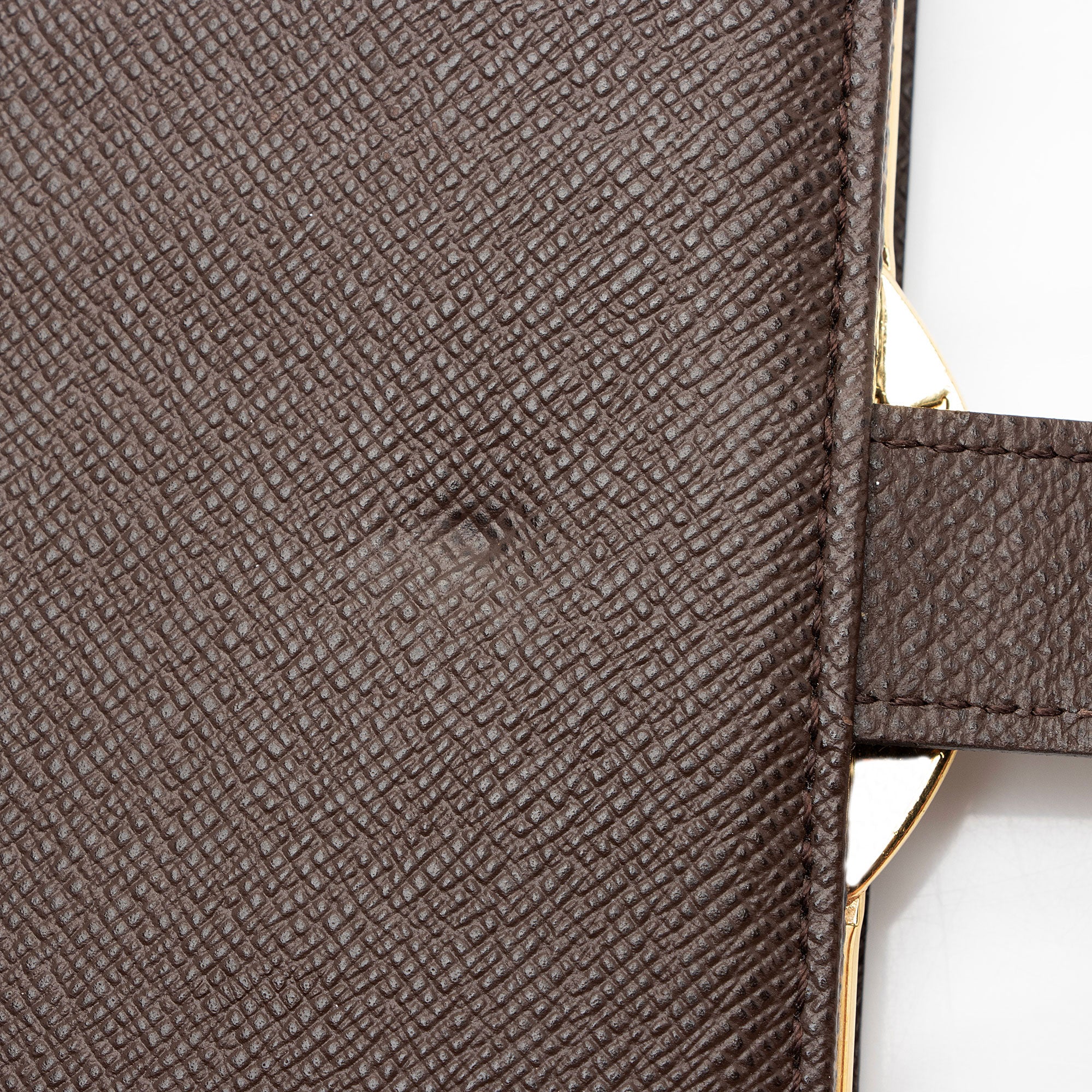 Louis Vuitton Damier Ebene French Purse Wallet (SHF-ApgxCX)