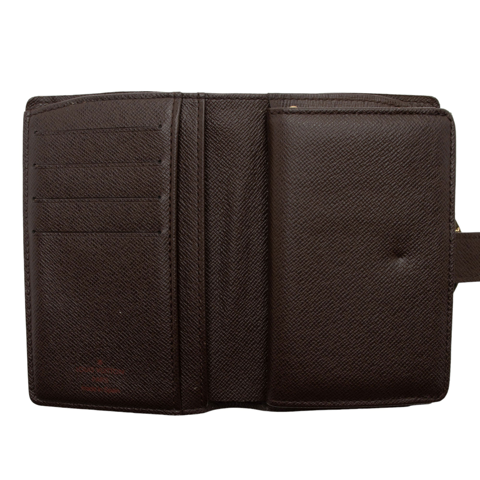 Louis Vuitton Damier Ebene French Purse Wallet (SHF-ApgxCX)