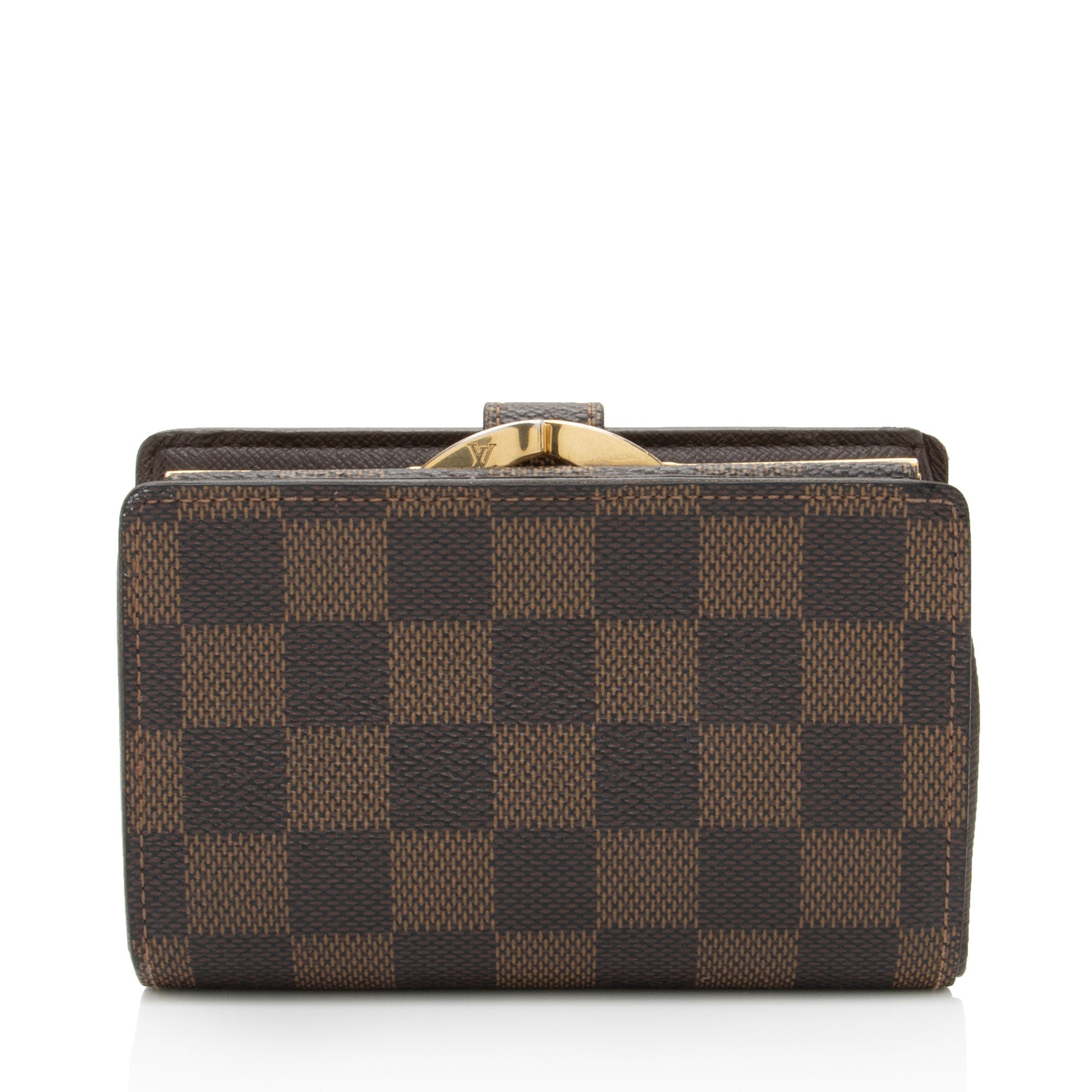 Louis Vuitton Damier Ebene French Wallet (SHF-naesa0)