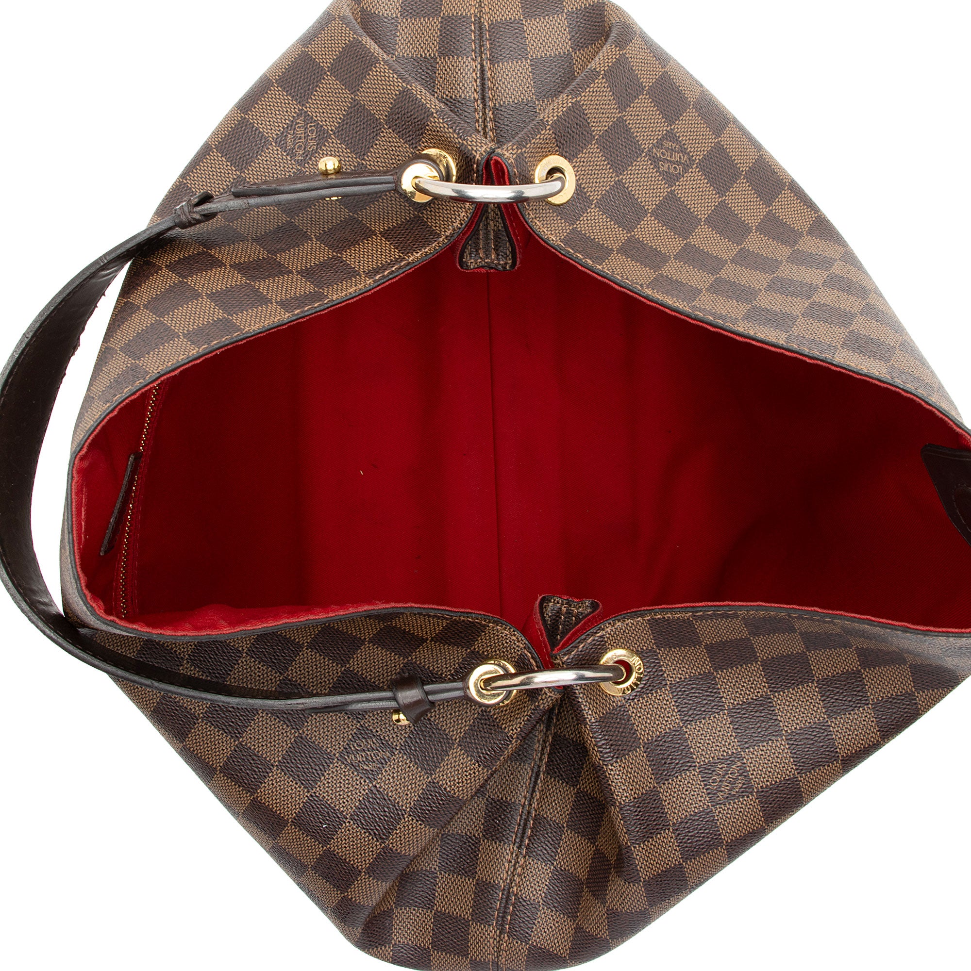 Louis Vuitton Damier Ebene Graceful MM Hobo (SHF-zIEh8e)