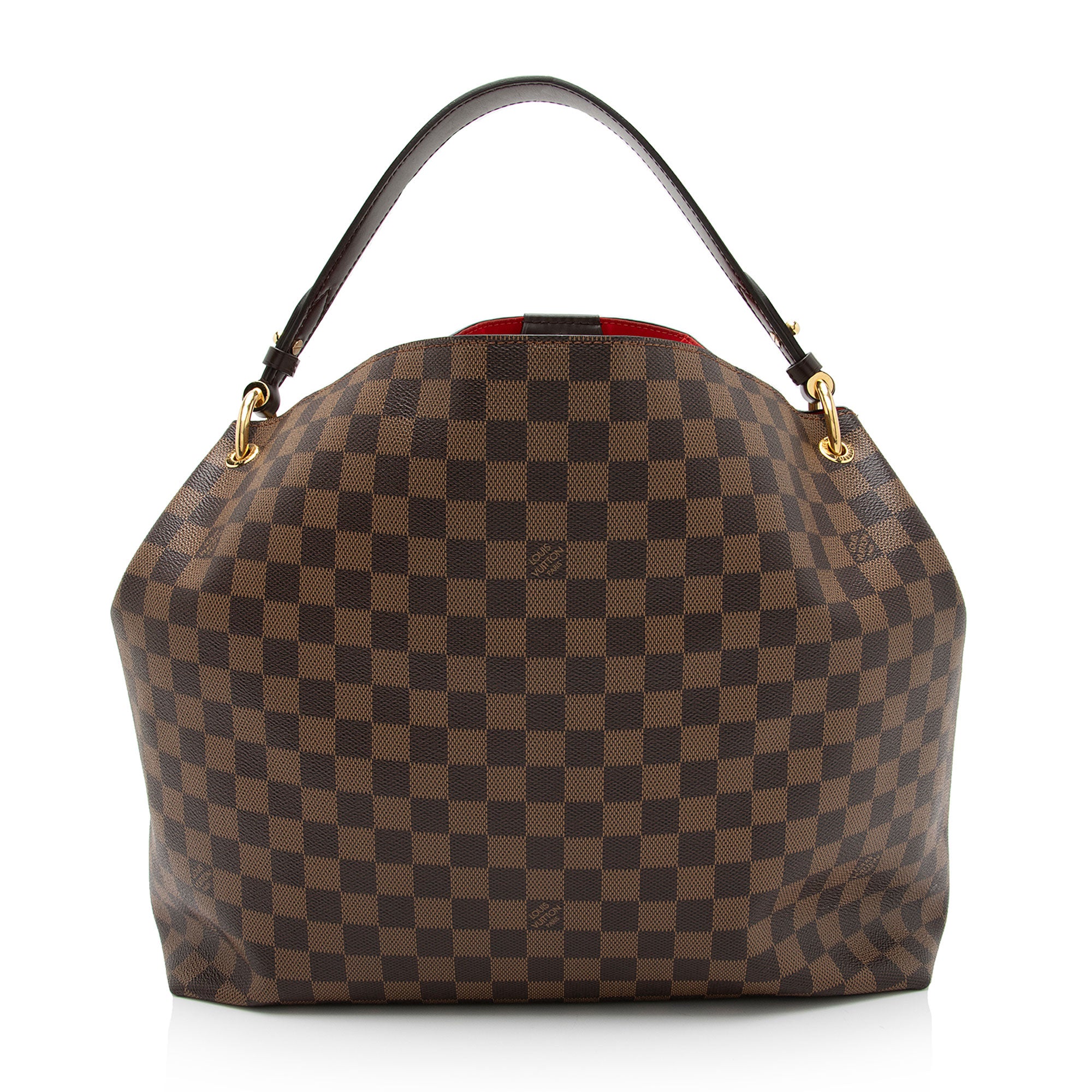 Louis Vuitton Damier Ebene Graceful MM Hobo (SHF-qo7SRC)