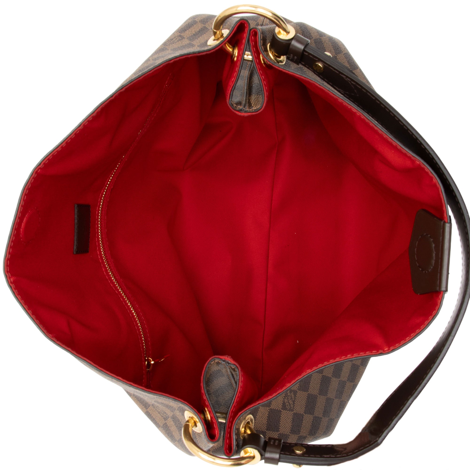 Louis Vuitton Damier Ebene Graceful MM Hobo (SHF-qo7SRC)