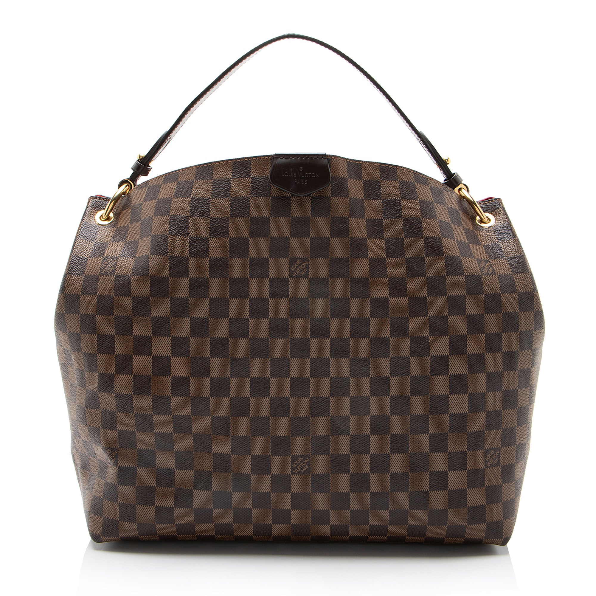 Louis Vuitton Damier Ebene Graceful MM Hobo (SHF-ulqYXA)