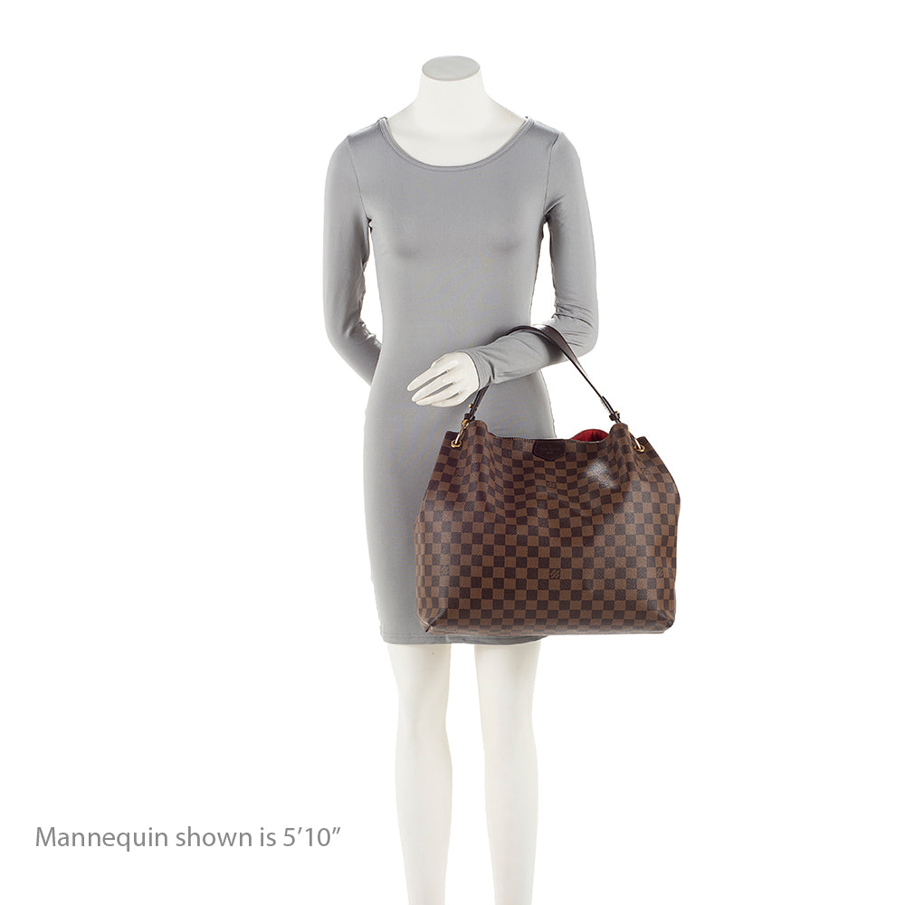 Louis Vuitton Damier Ebene Graceful MM Hobo (SHF-ulqYXA)